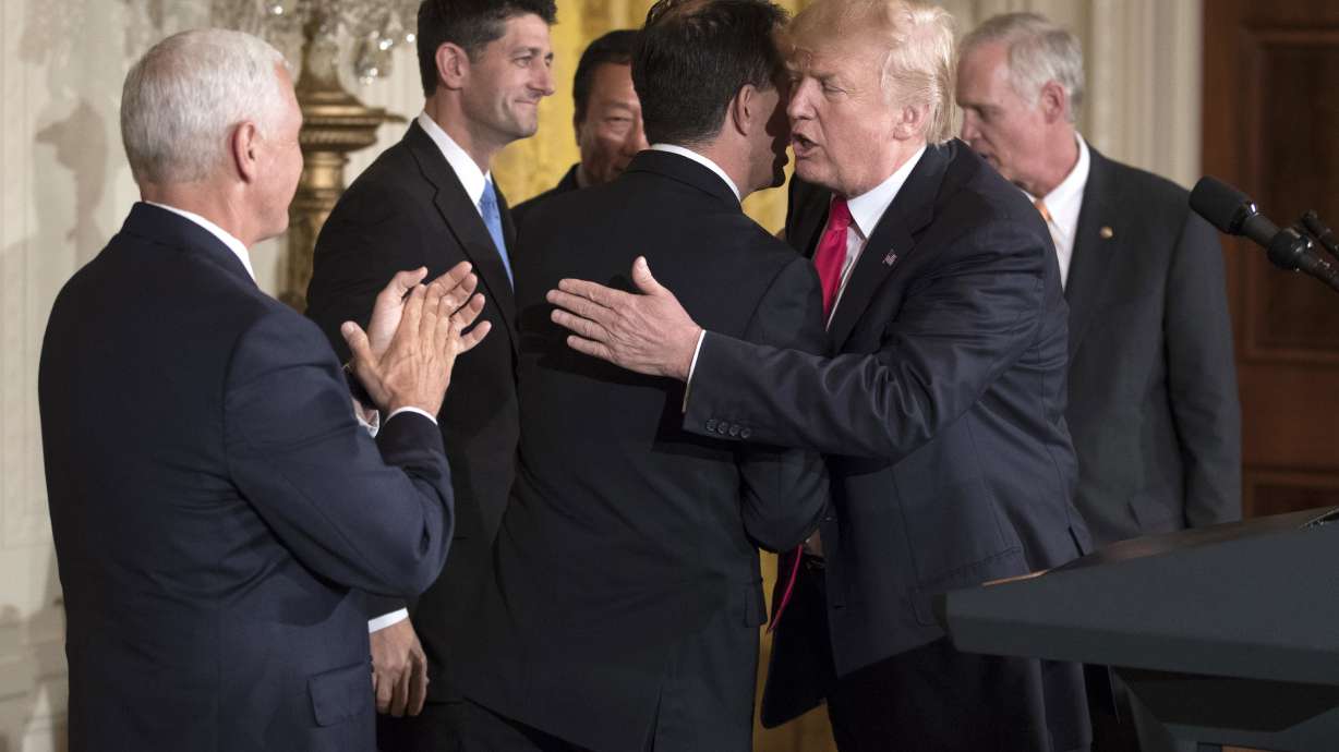 The Latest: Officials call Foxconn project 'Flying Eagle'