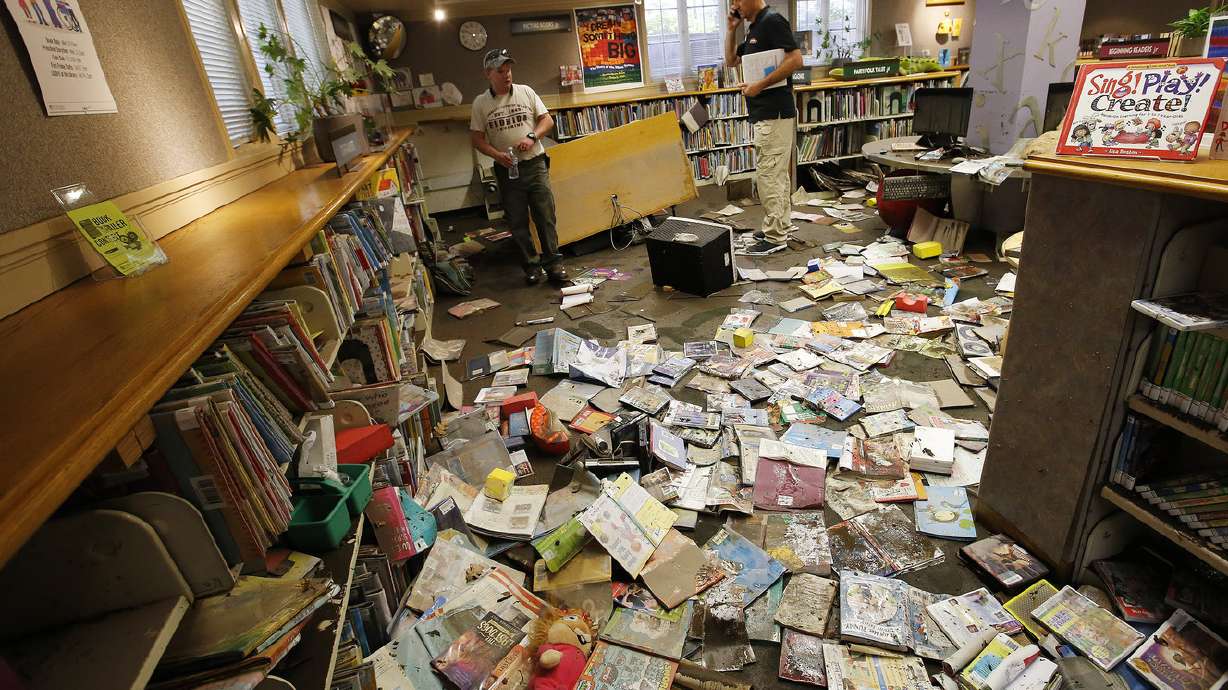Sugar House library basement flooded, thousands of books lost