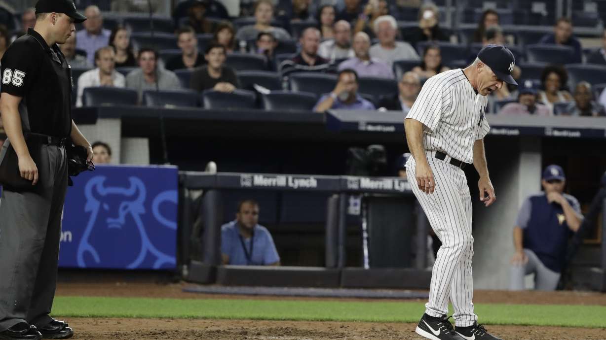 Gardner homers, Judge cracks tooth, Yanks top Rays 6-5 in 11