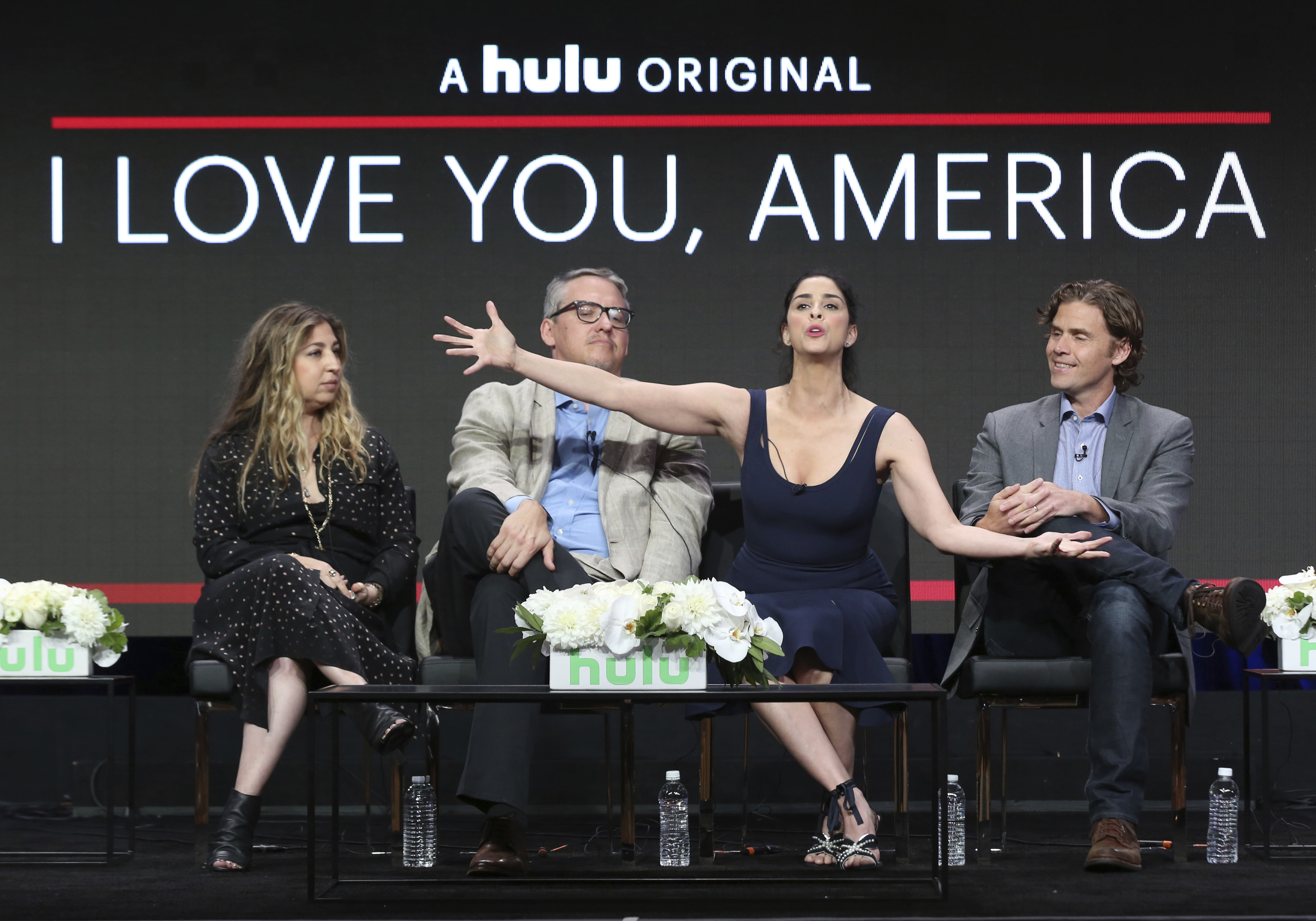 Sarah Silverman's show asks divided US to give love a chance