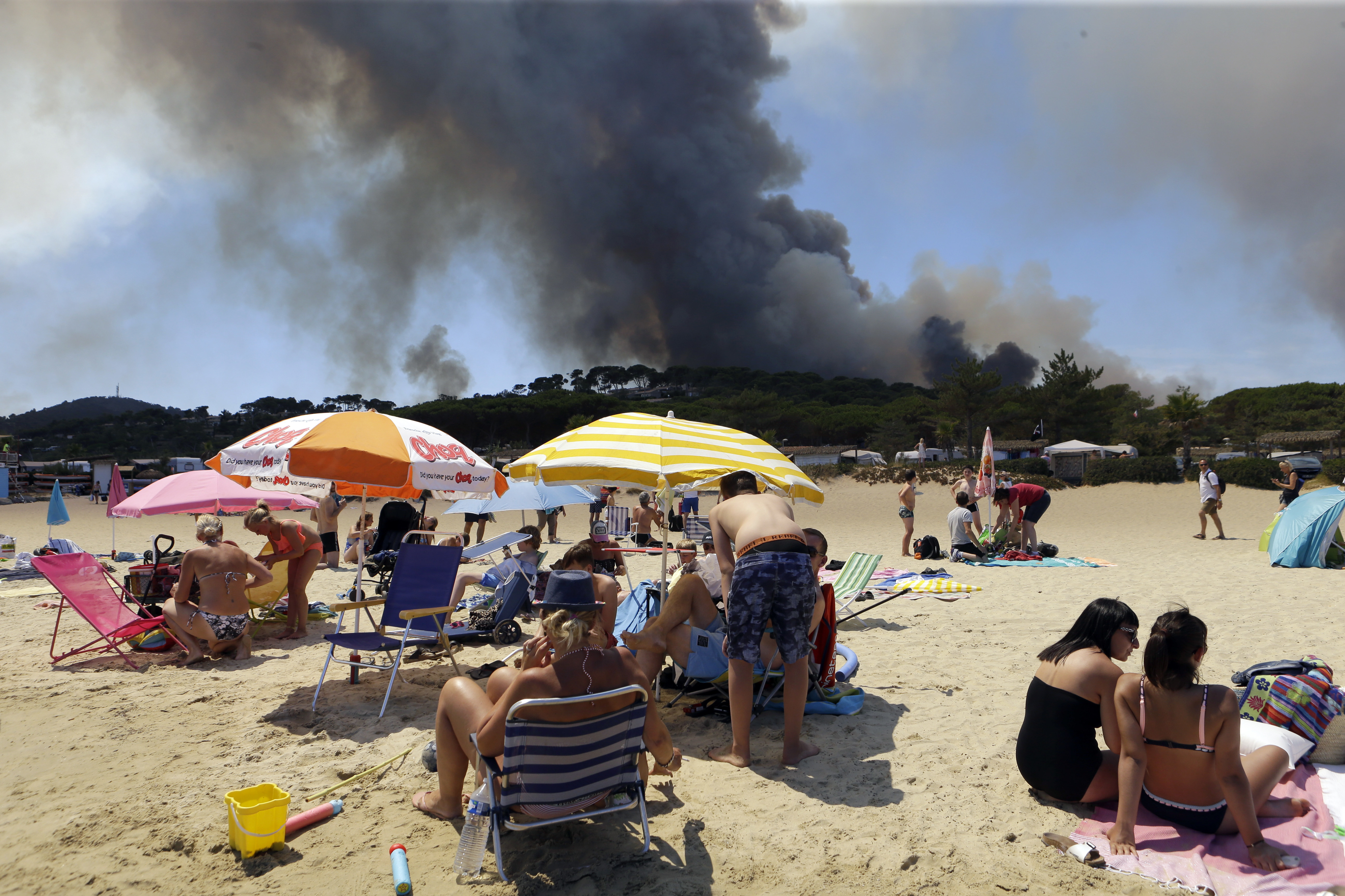 Fun in sun after wildfire, reprieve for teen arson suspects