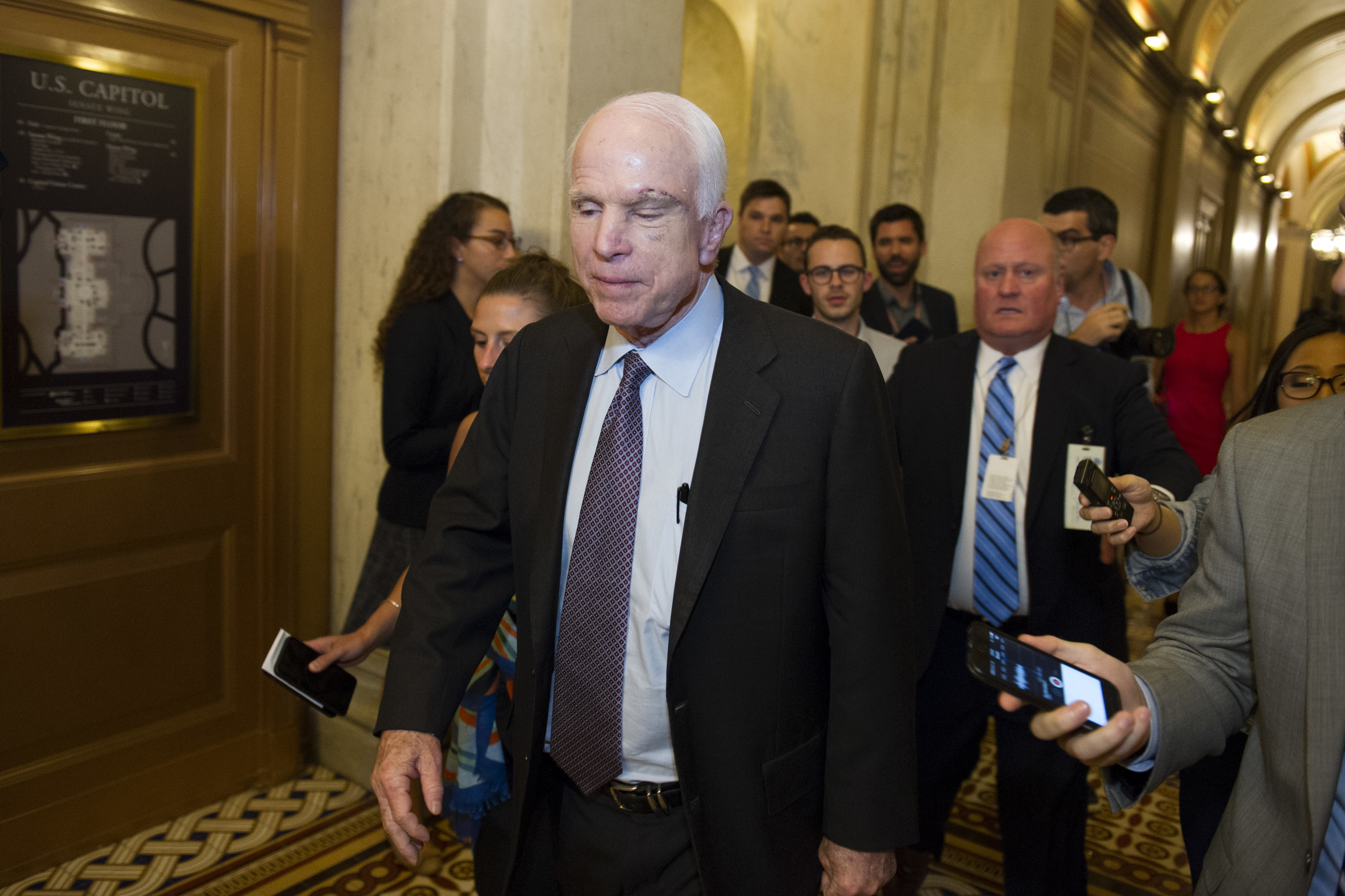 McCain, expected to save health bill, became the executioner