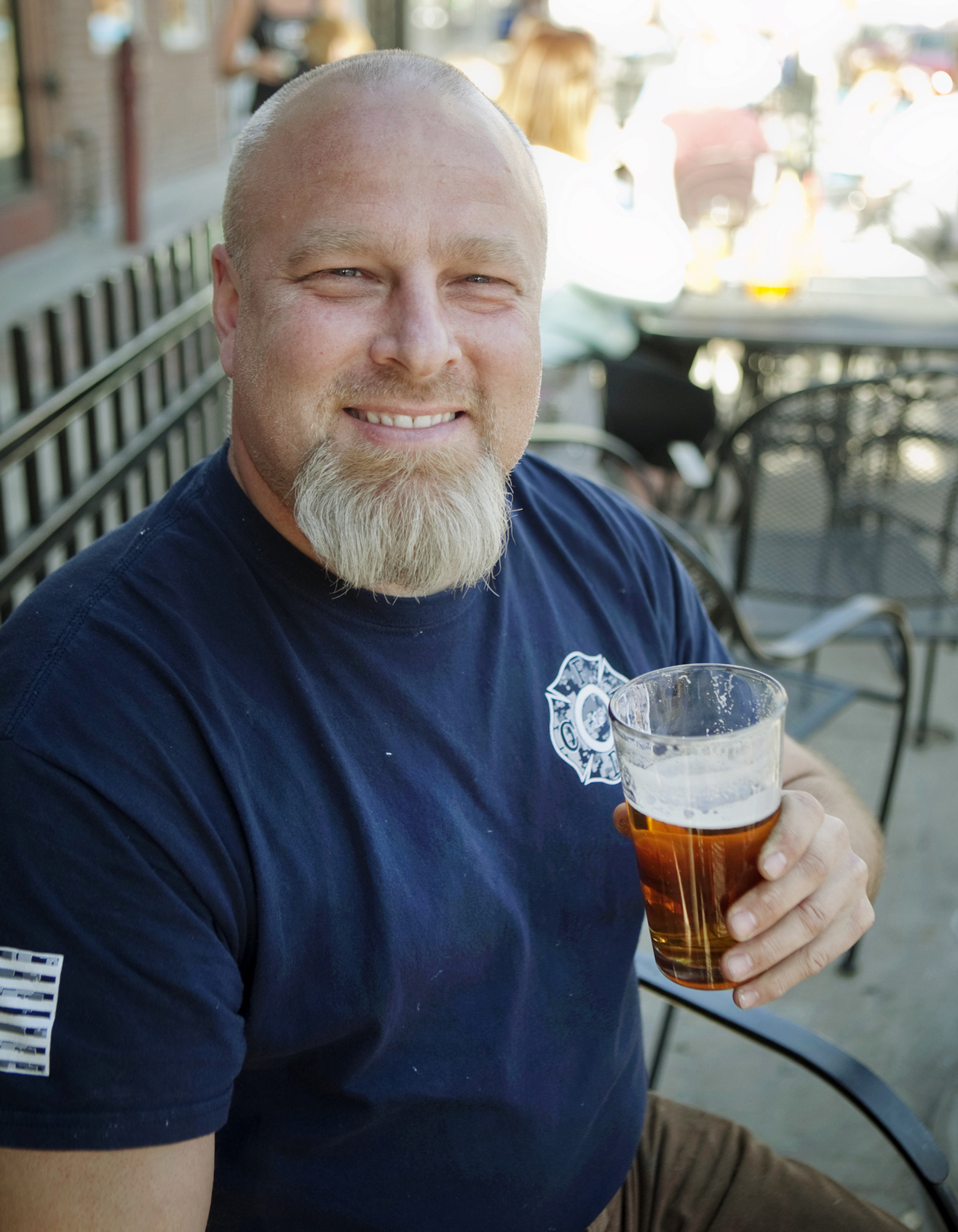 AP Exclusive: Disabled Iowa trooper works as security guard