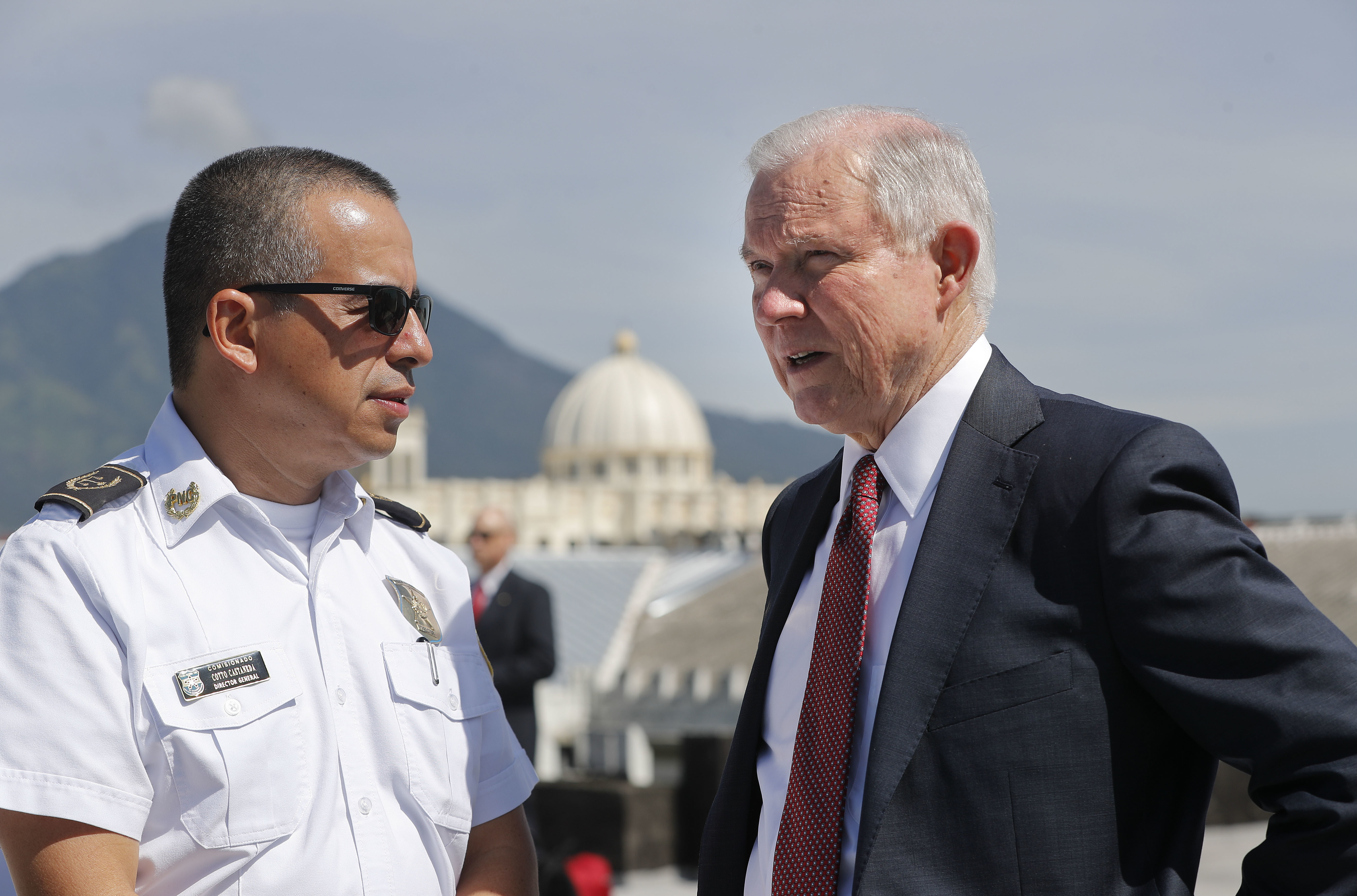 Sessions and Trump talk need to fight transnational gang