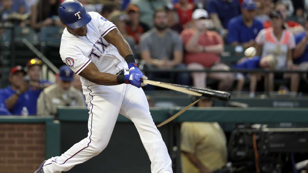 Beltre 1 hit from 3,000 after 4th-inning single for Rangers