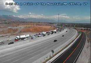 All lanes reopened after crash shut down NB I-15 near Bluffdale