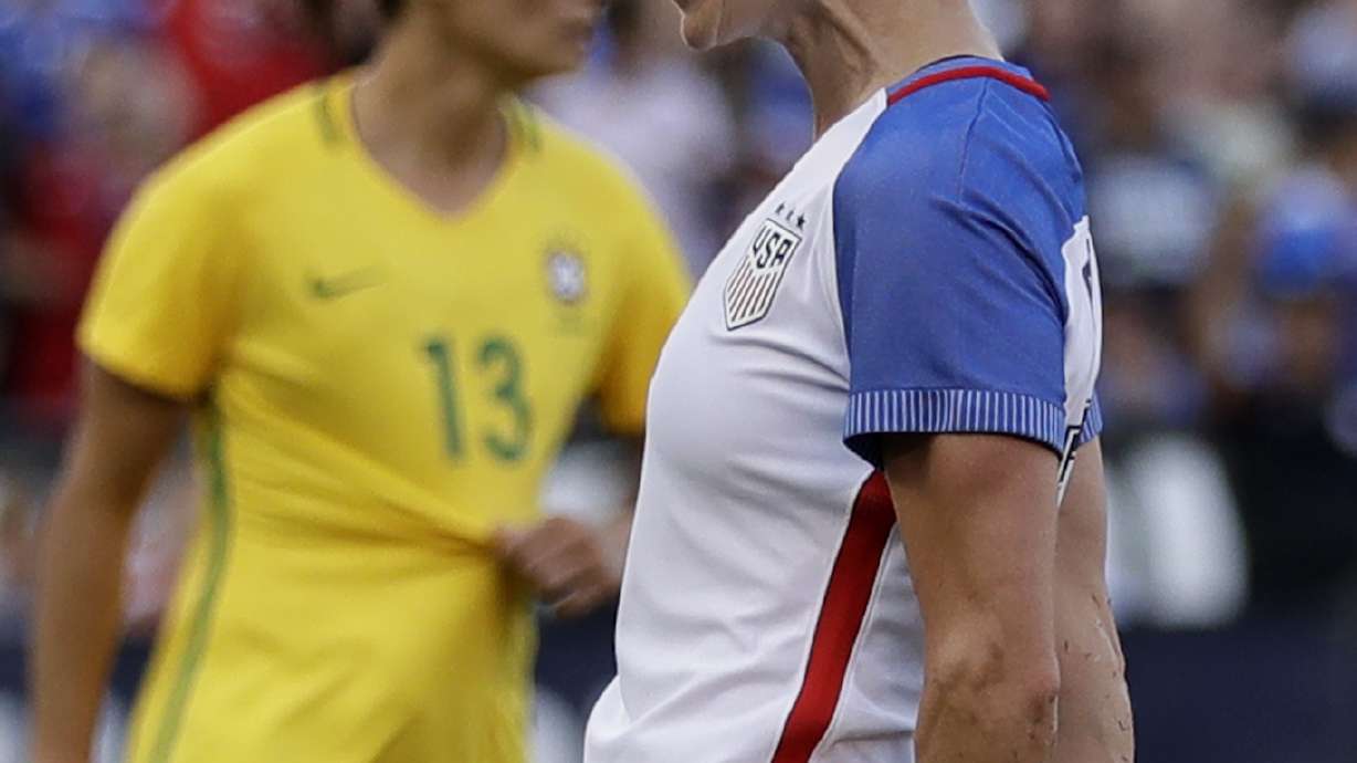 Julie Ertz caps late US comeback in 4-3 win over Brazil