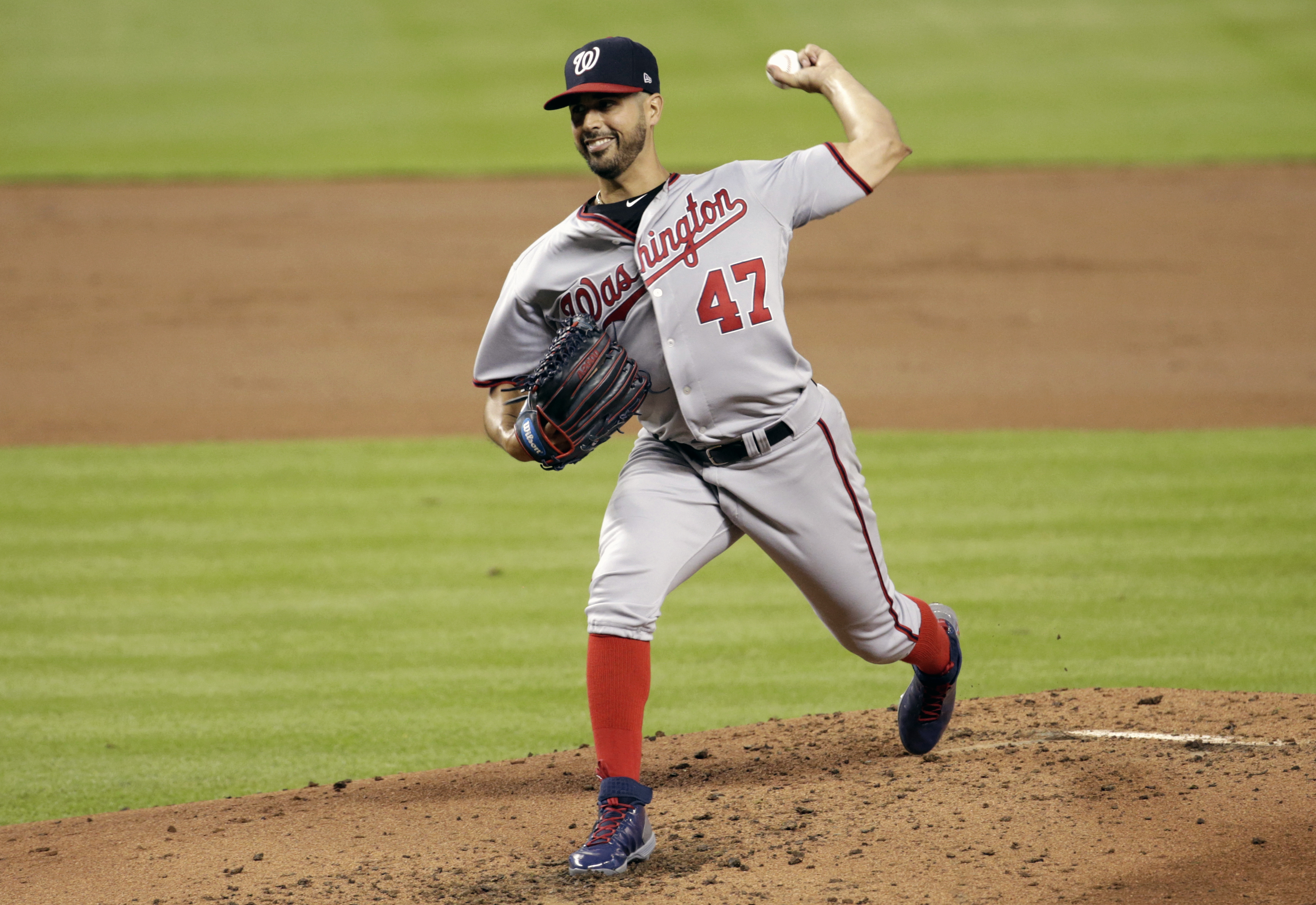 Nationals' Gonzalez loses no-hit bid in 9th inning vs Miami