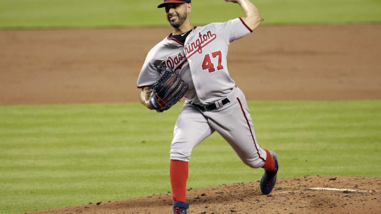 Nationals' Gonzalez loses no-hit bid in 9th inning vs Miami