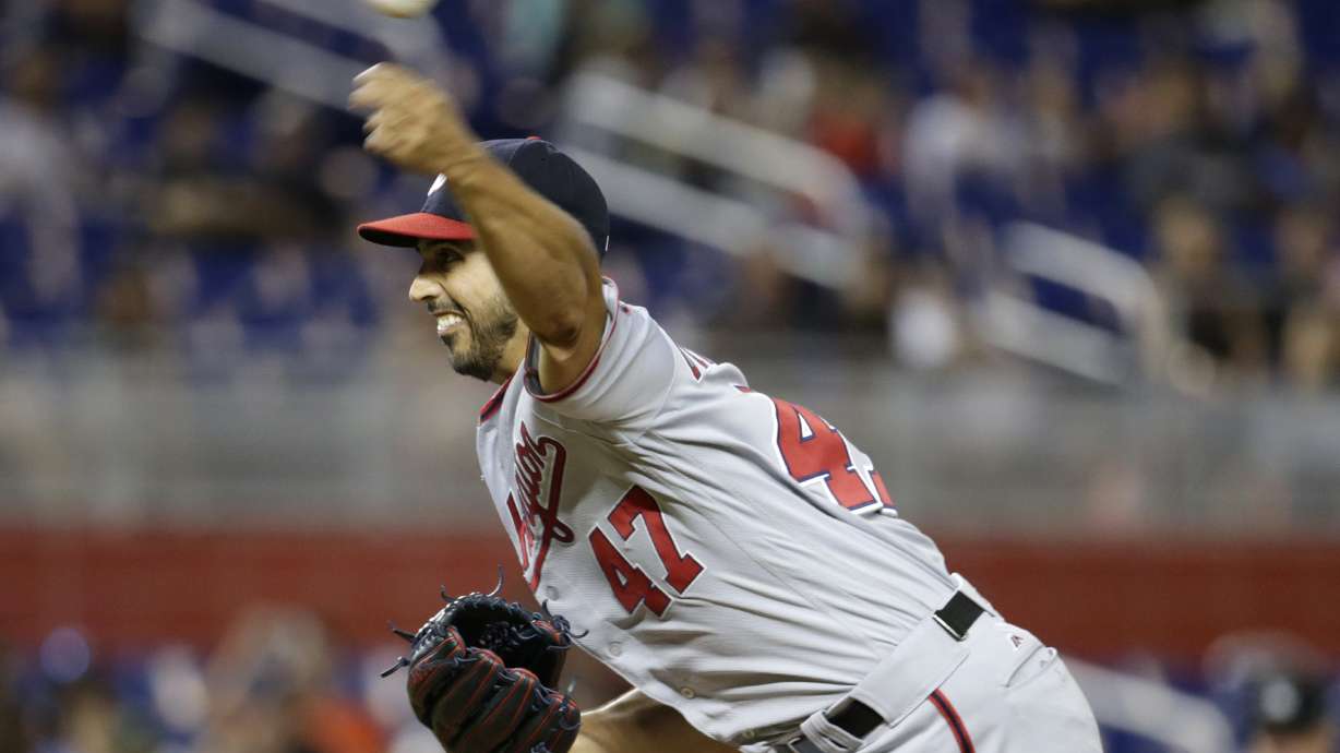 Gonzalez loses no-hit bid in 9th, Nationals beat Marlins 1-0