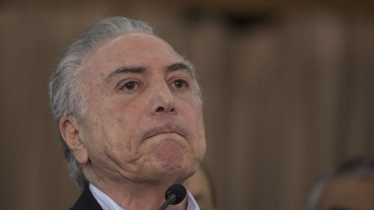 Brazil's president faces congressional vote on his future