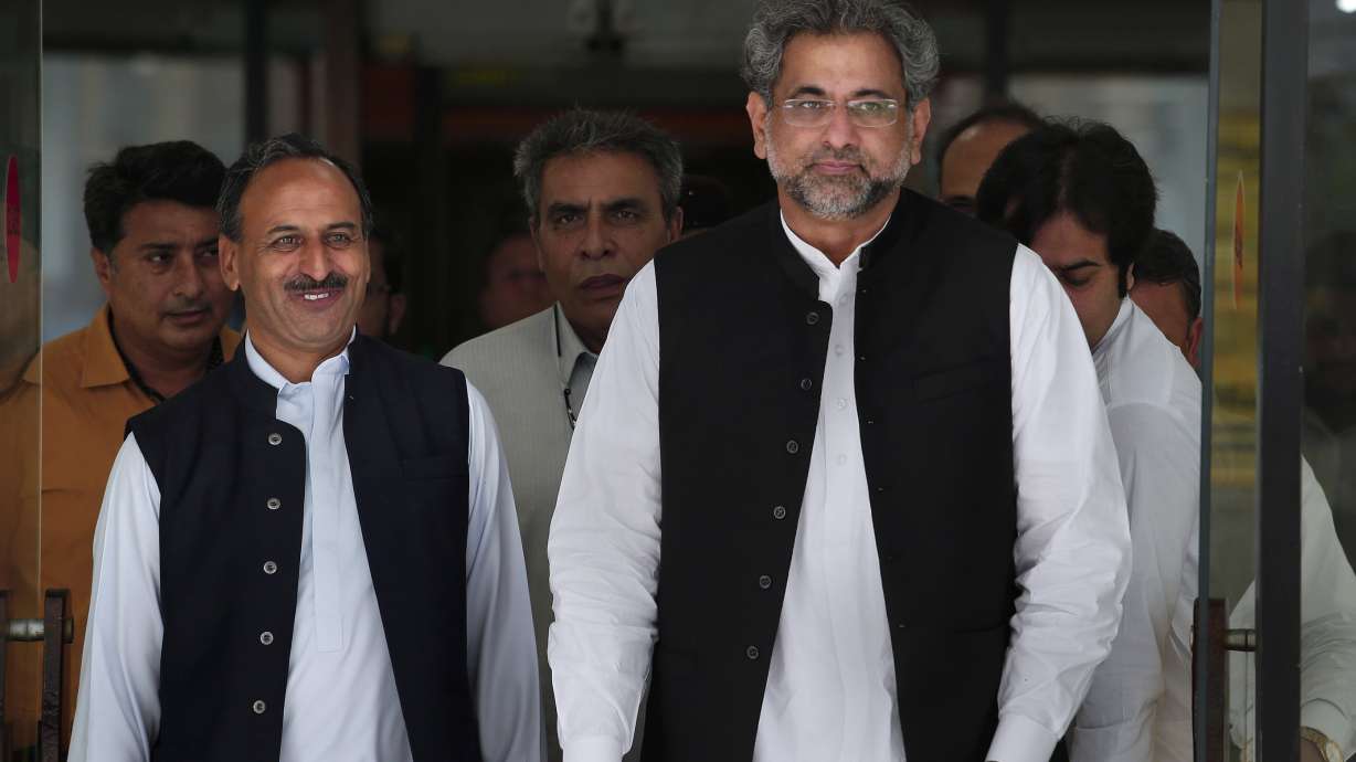 The Latest: Pakistan's new prime minister sworn