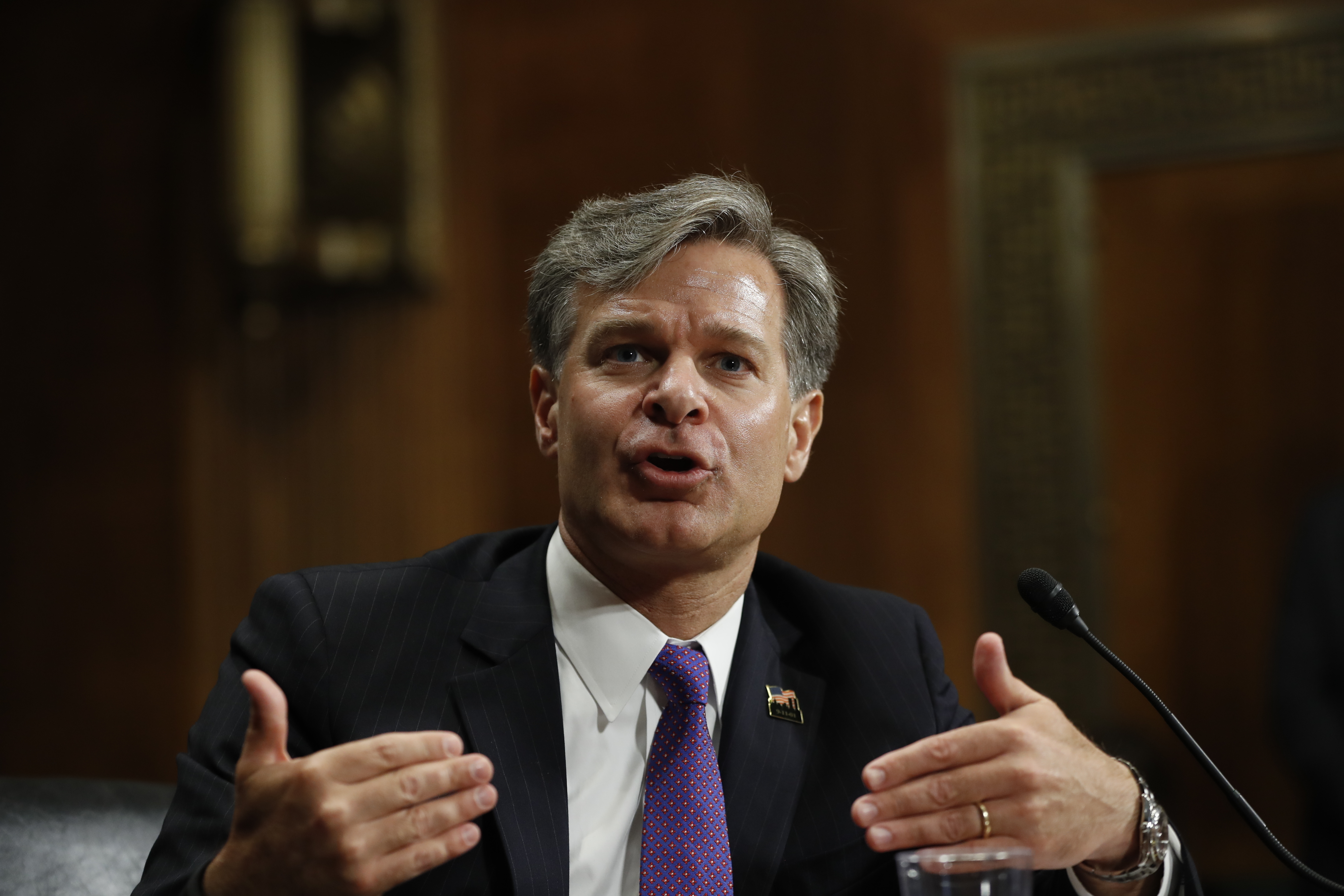 Senate confirms Christopher Wray, Trump's choice for FBI