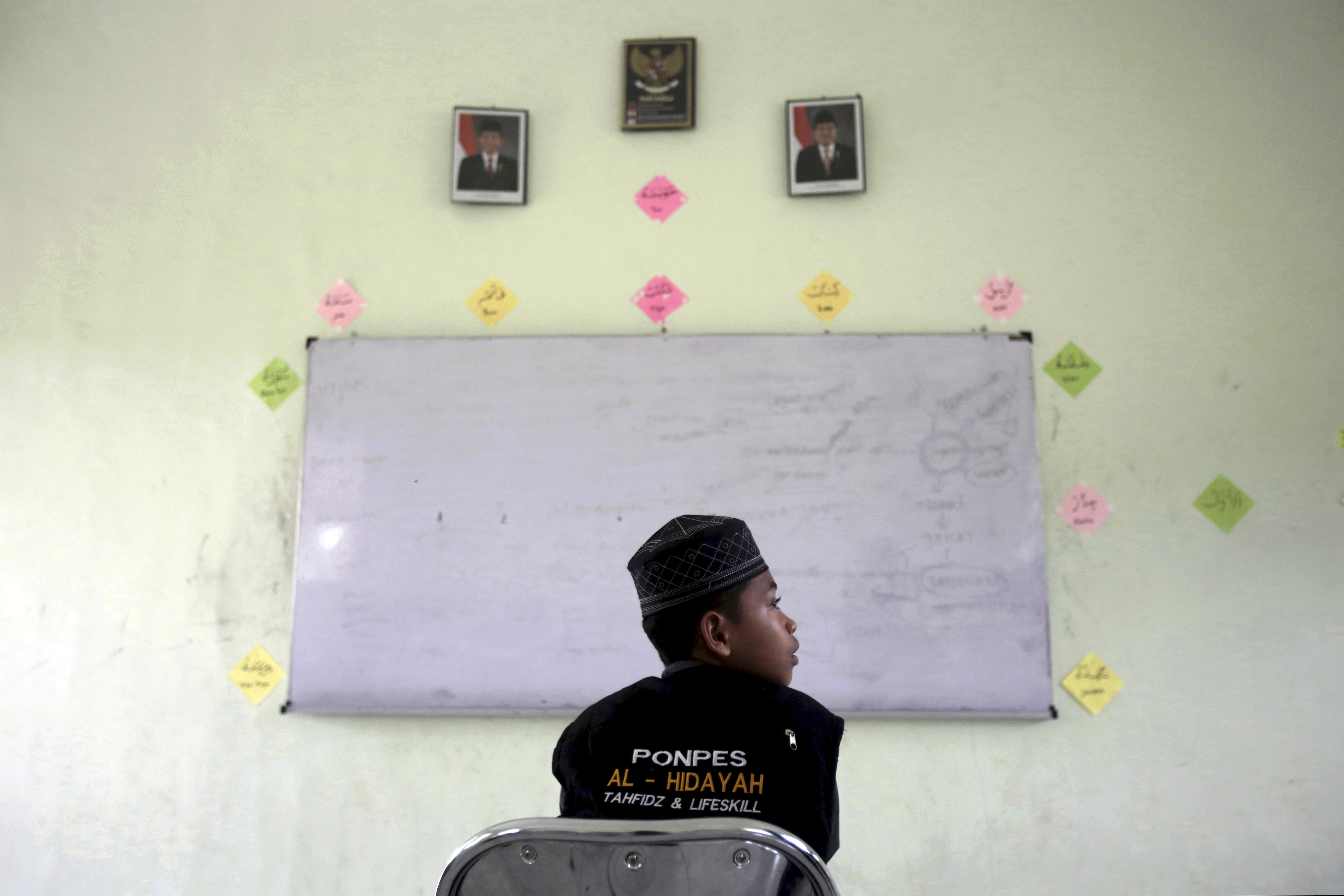 Islamic school seeks to steer sons of militants to new path