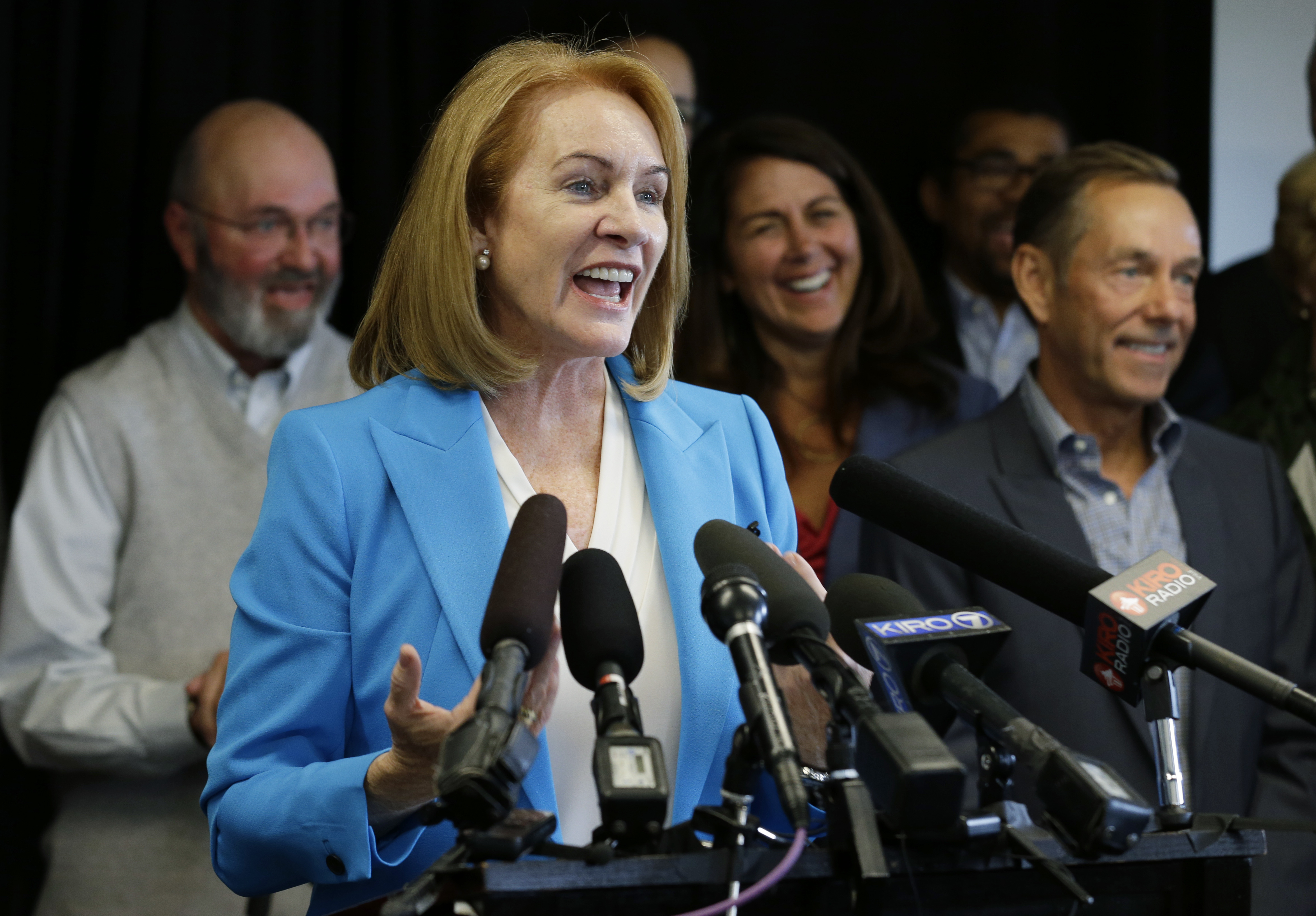 The Latest: Jenny Durkan out front in Seattle mayor primary