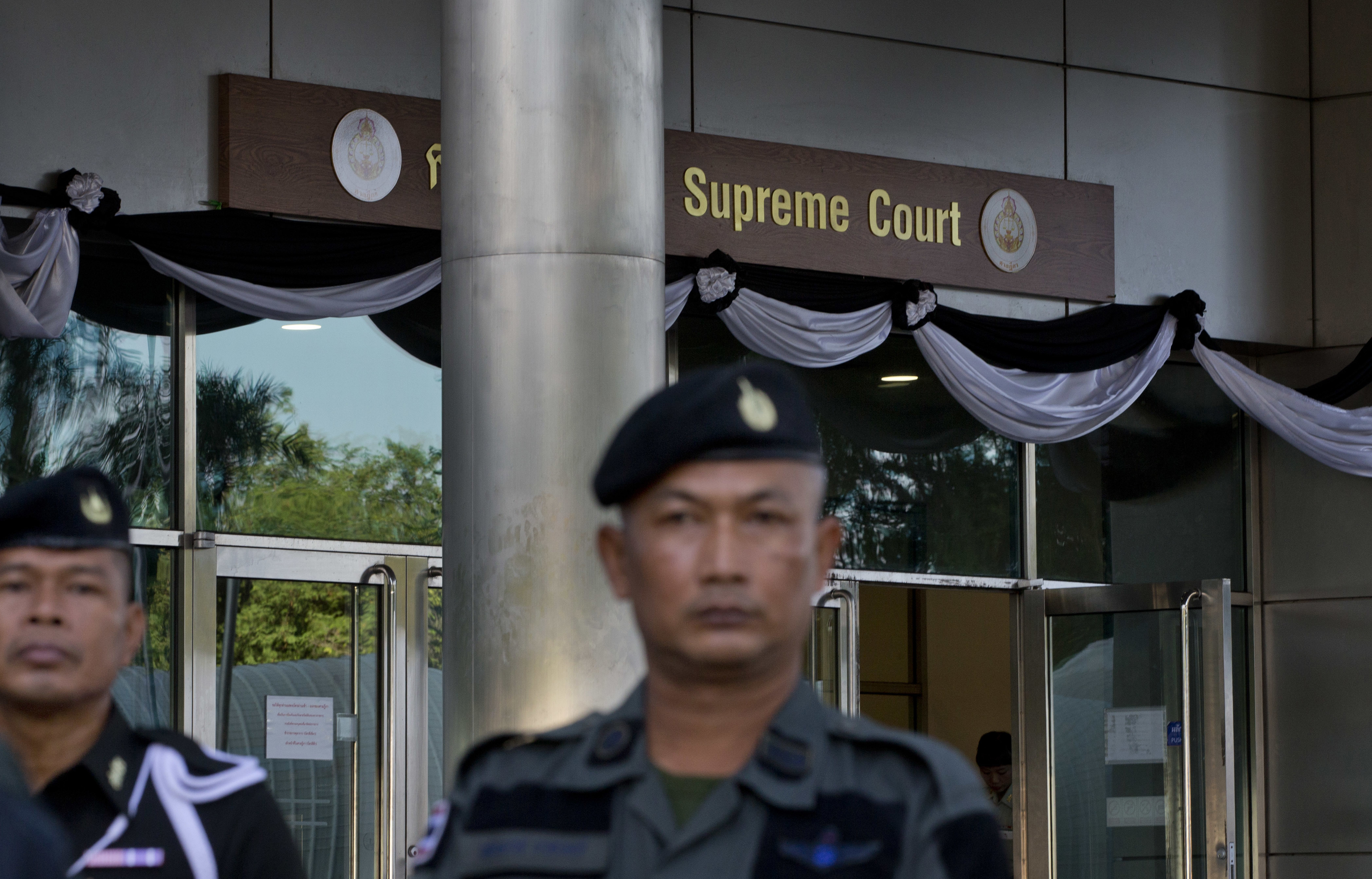 Former PMs in Thai court ahead of abuse of power verdict
