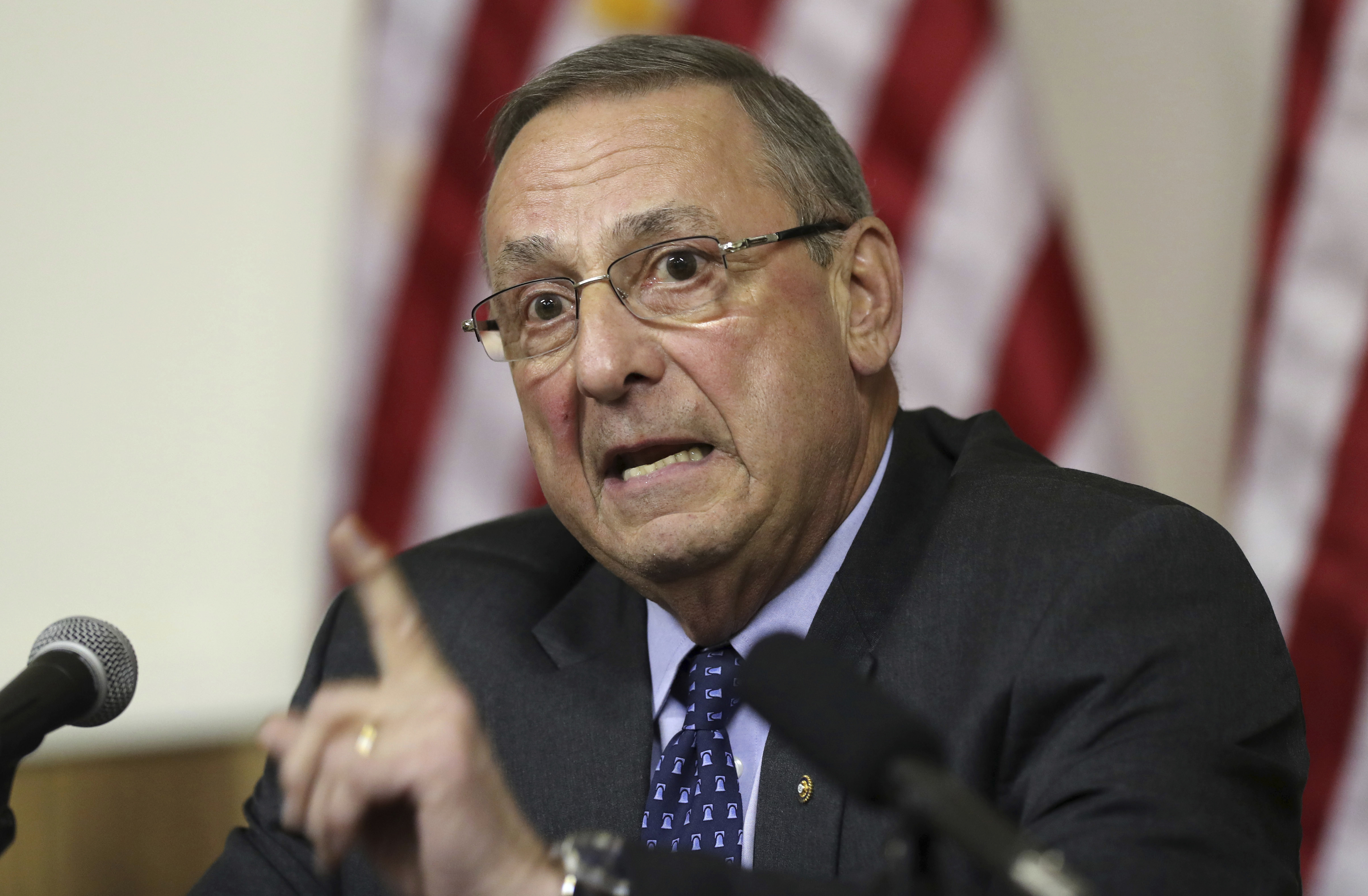 After health vote, governor calls Maine senators 'dangerous'