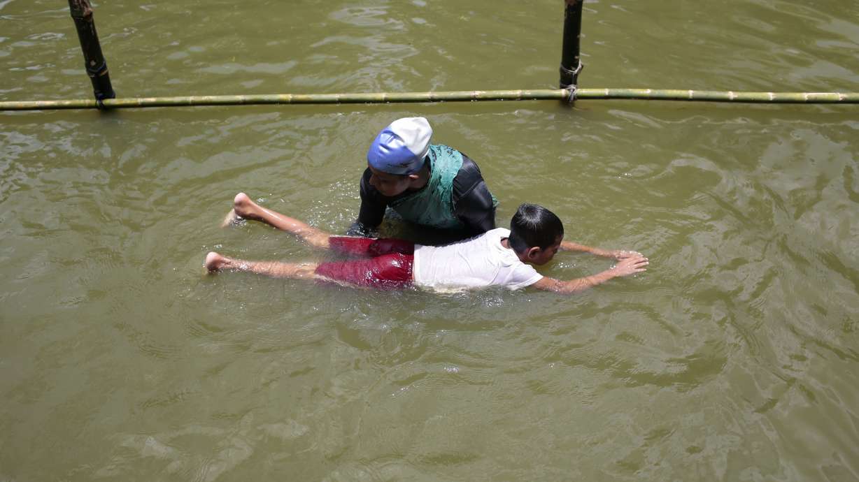 Swim class aims to stop major cause of death in Bangladesh