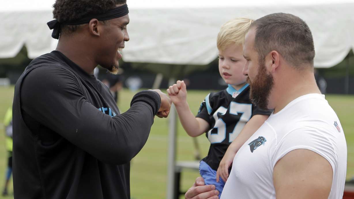 Panthers QB Newton doesn't throw for 3rd straight day