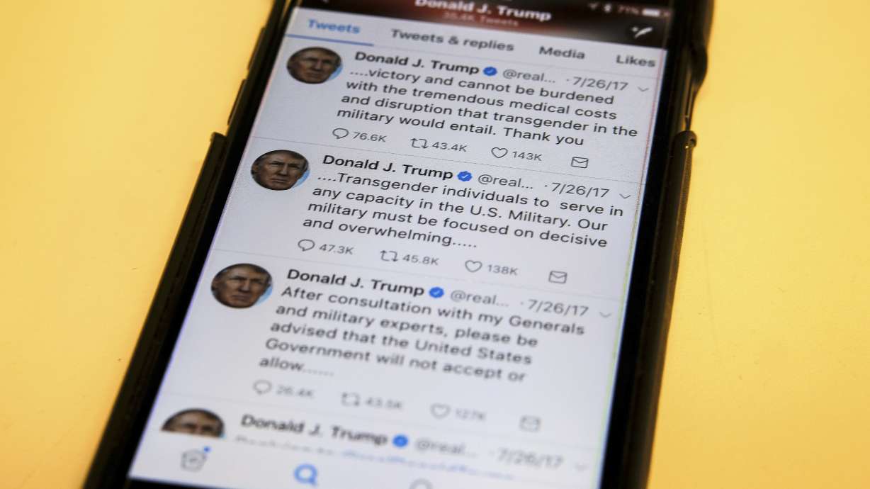 Military scrambles for transgender policy after Trump tweets