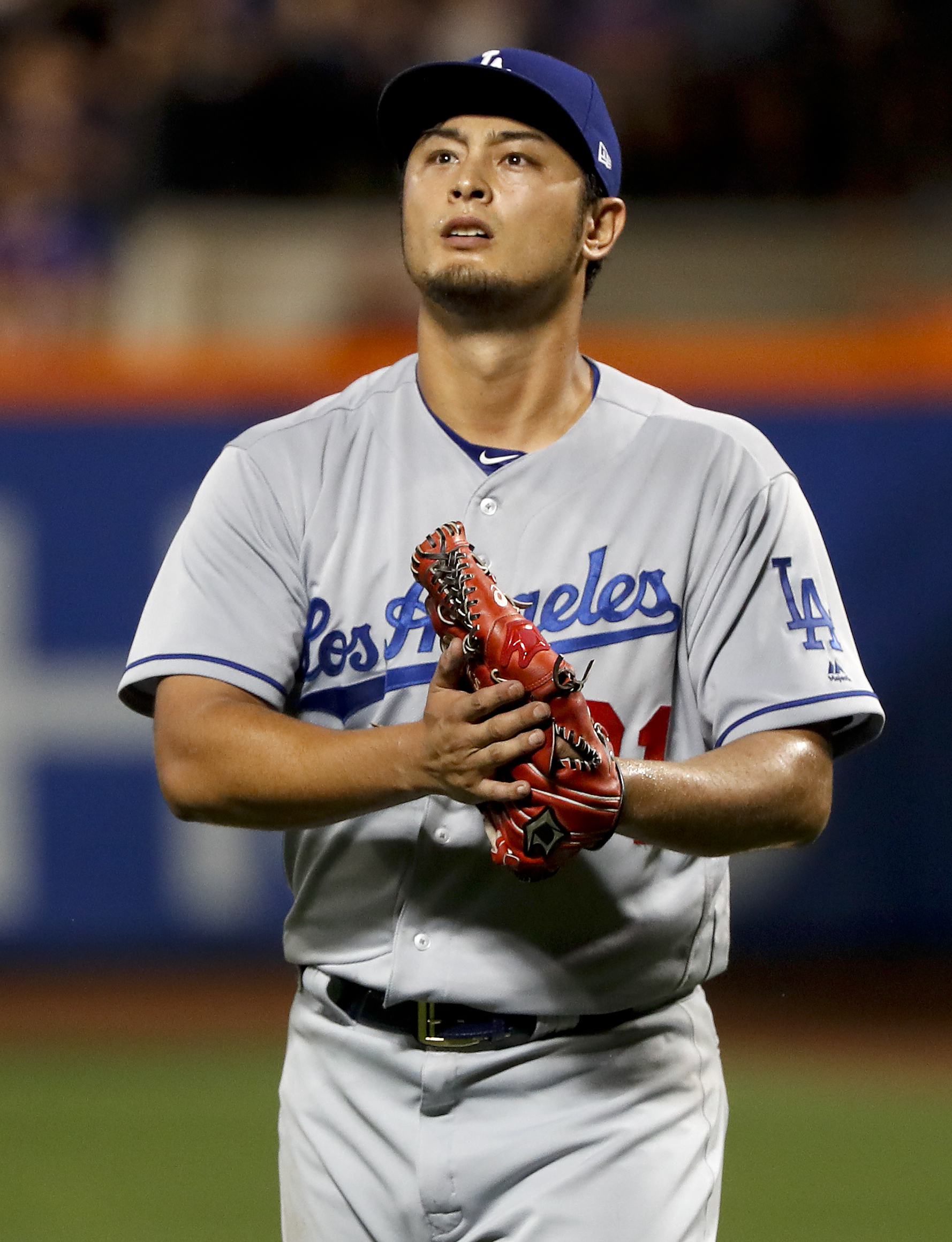 Darvish throws gem in Dodgers debut, beats Mets 6-0