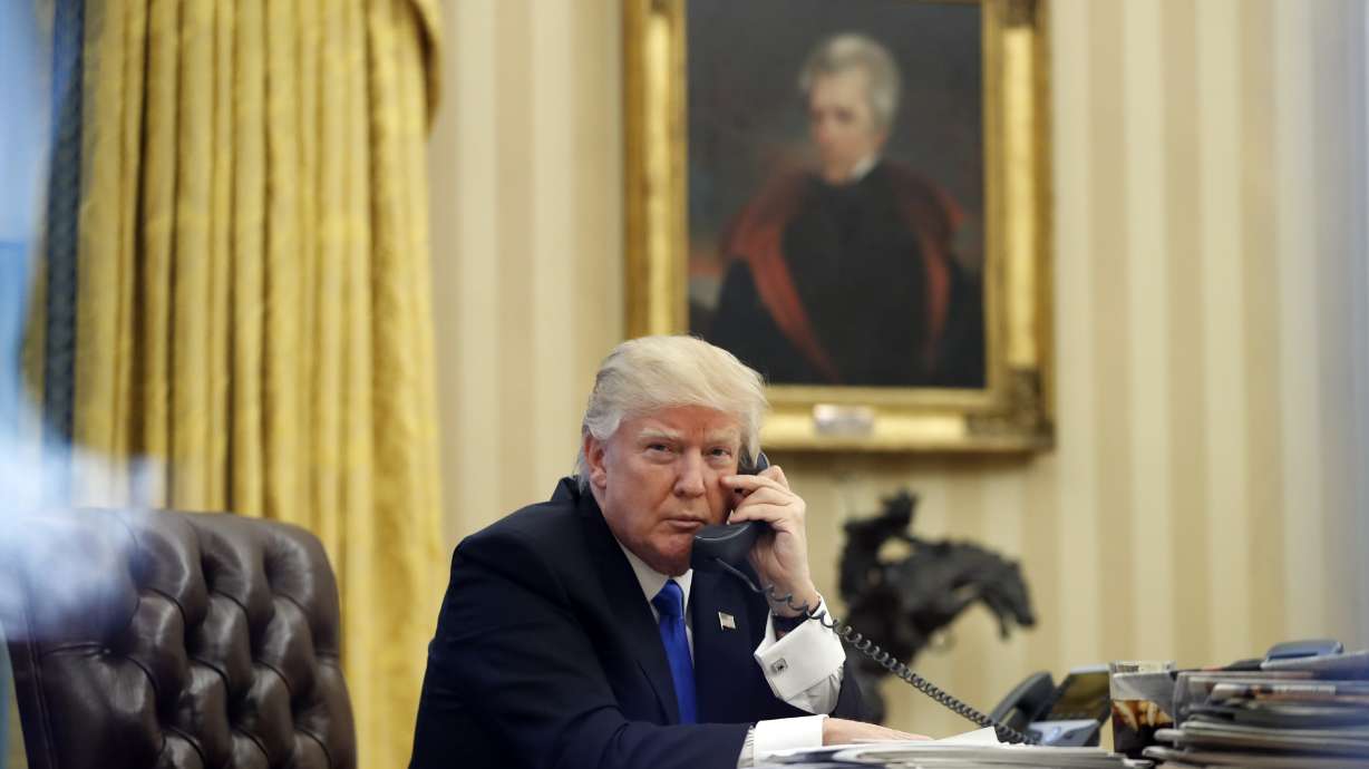 AP FACT CHECK: Trump and his real, and unreal, phone calls