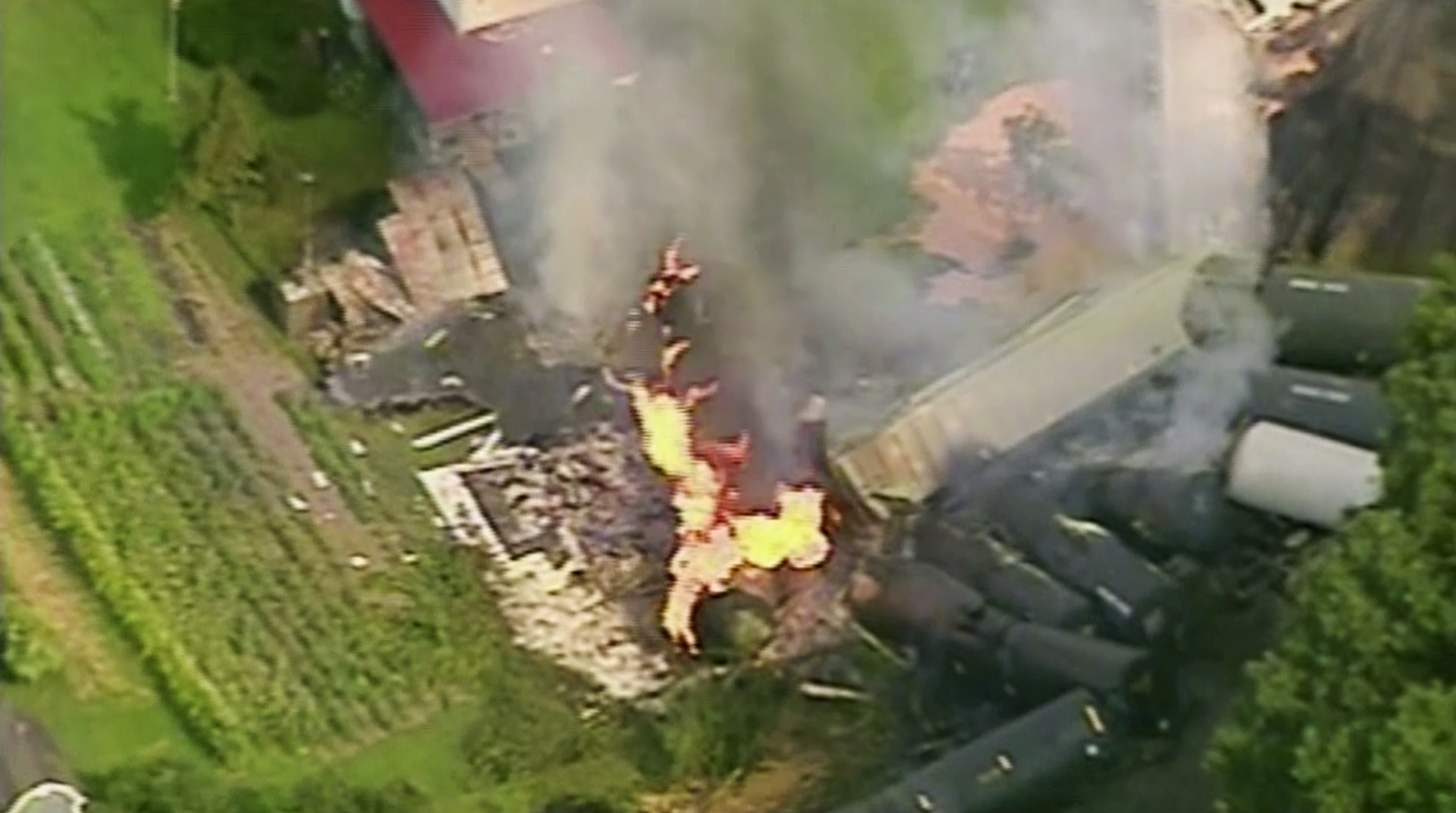 Most residents allowed home after Pennsylvania derailment