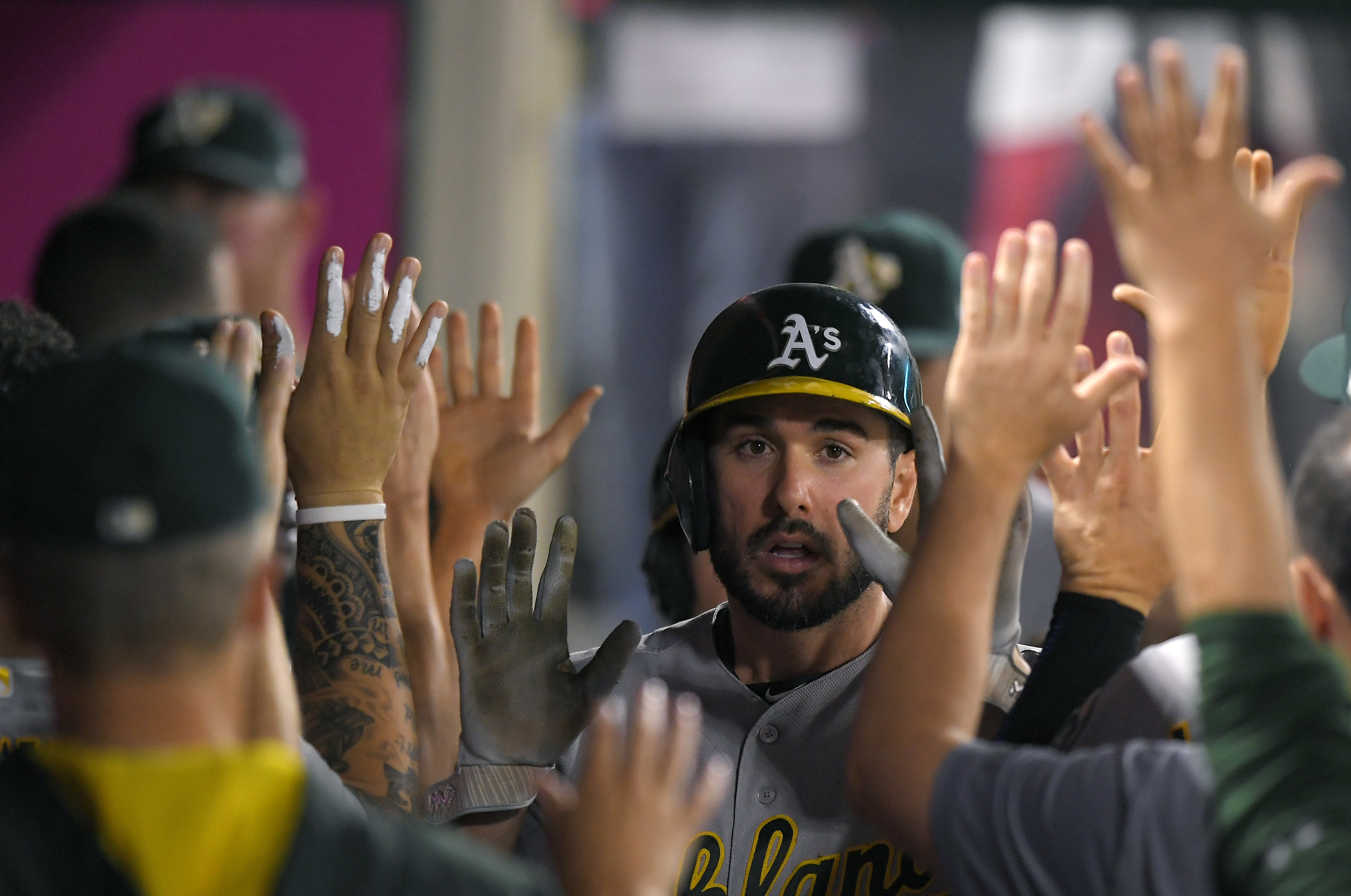 Athletics looking into Joyce using gay slur toward fan