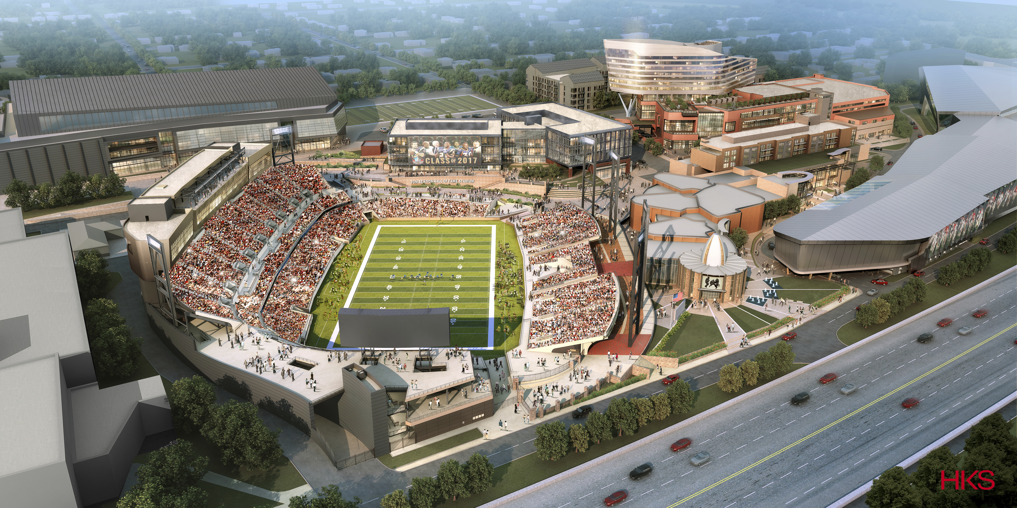 Hall of Fame president envisions football 'Disney World'