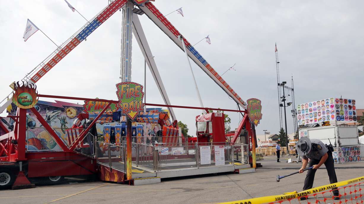 Manufacturer says corrosion caused ride to break apart