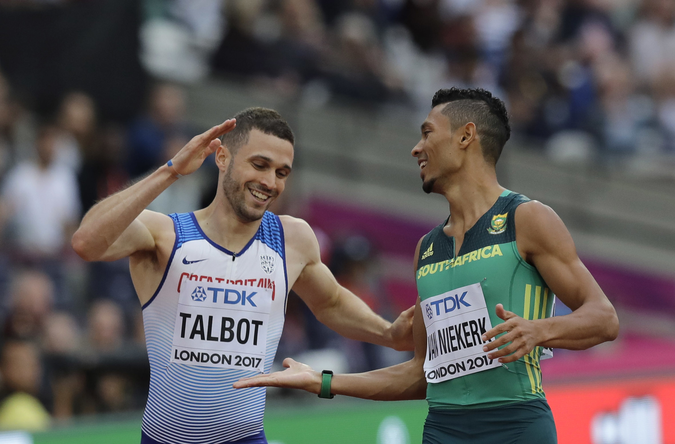 All work, and some fun, as Van Niekerk goes for world double