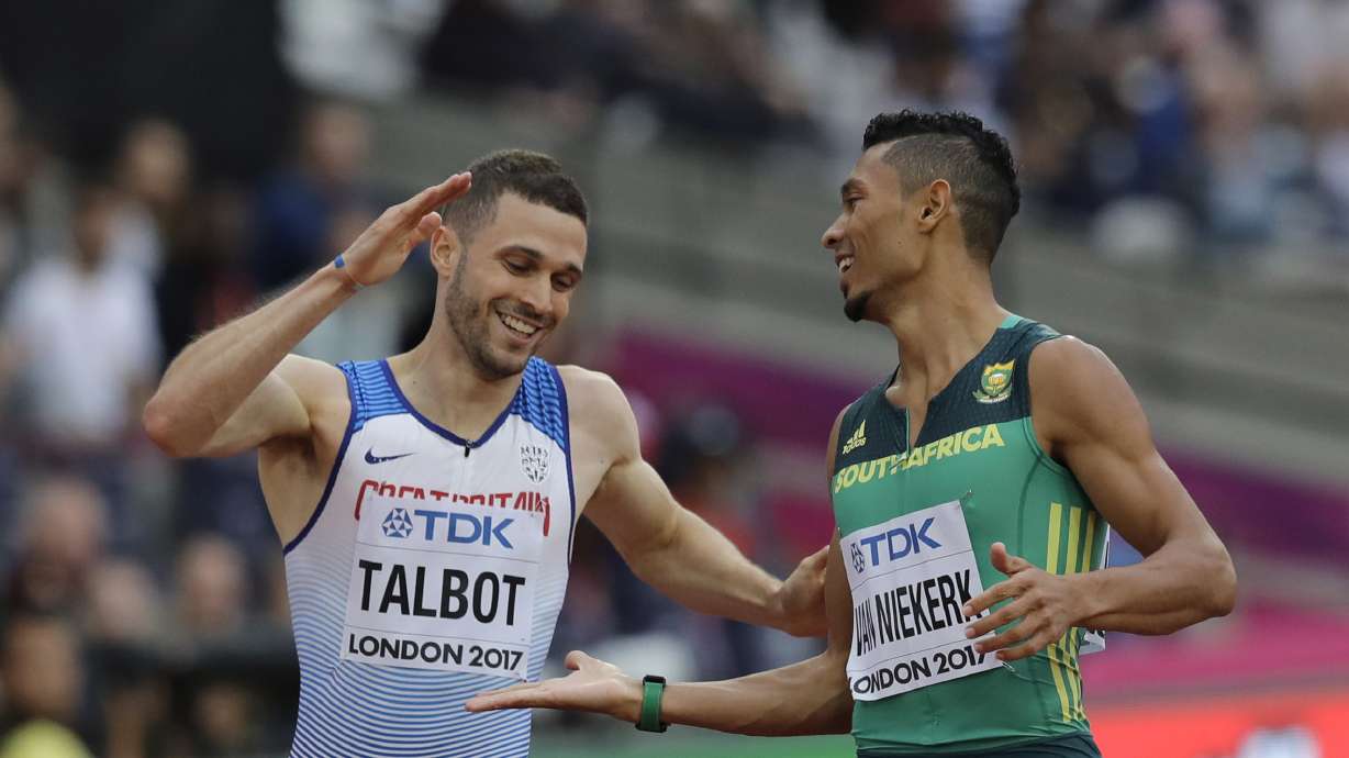All work, and some fun, as Van Niekerk goes for world double