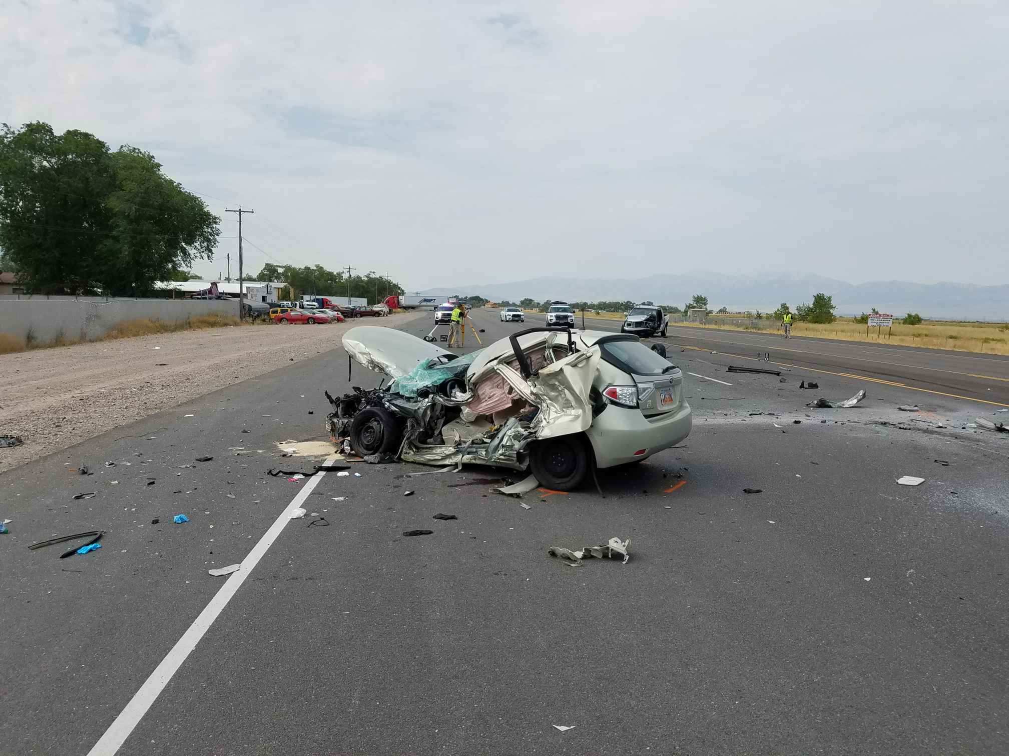 Stansbury Park man dies following crash on state Route 36