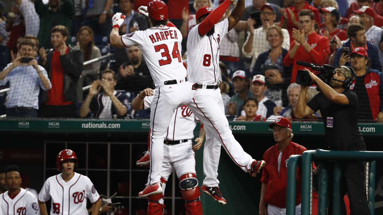 Scherzer pitches 7 innings as Nationals top Marlins 3-2