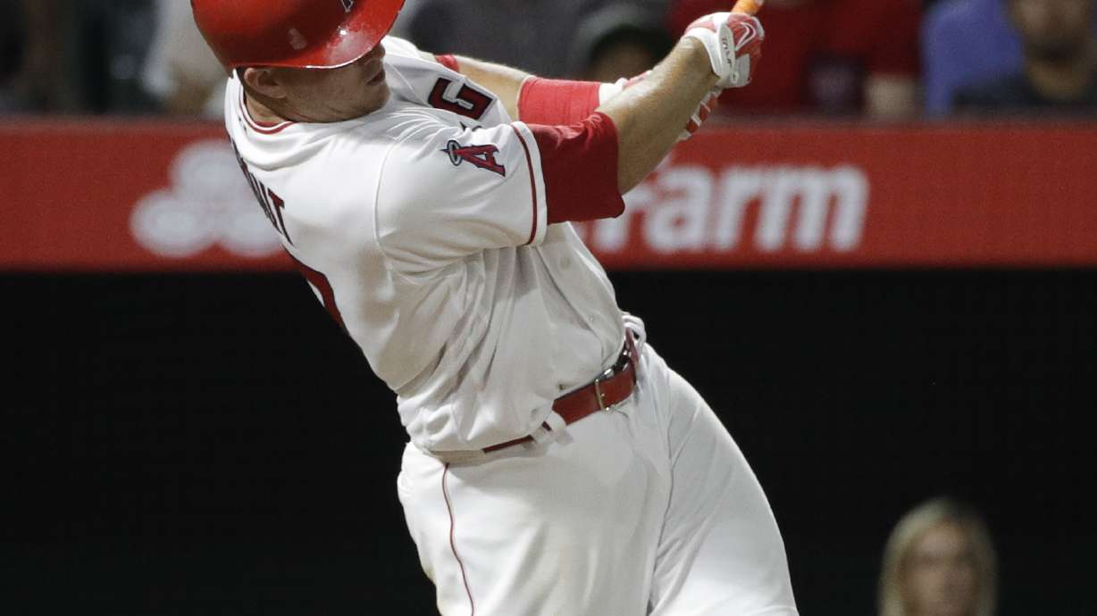 Machado's grand slam upstages Trout, Orioles beat Angels 6-2