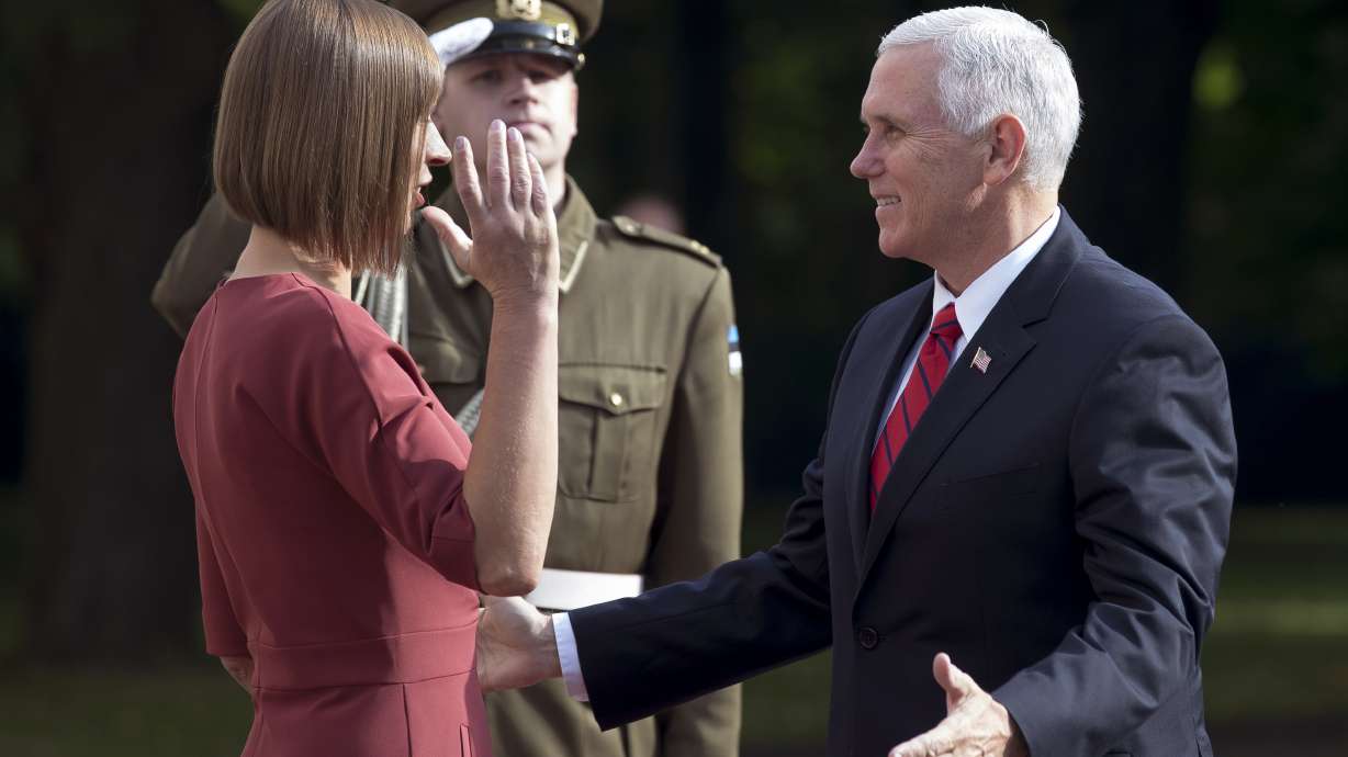 On behalf of Trump, Pence carves his own political ID