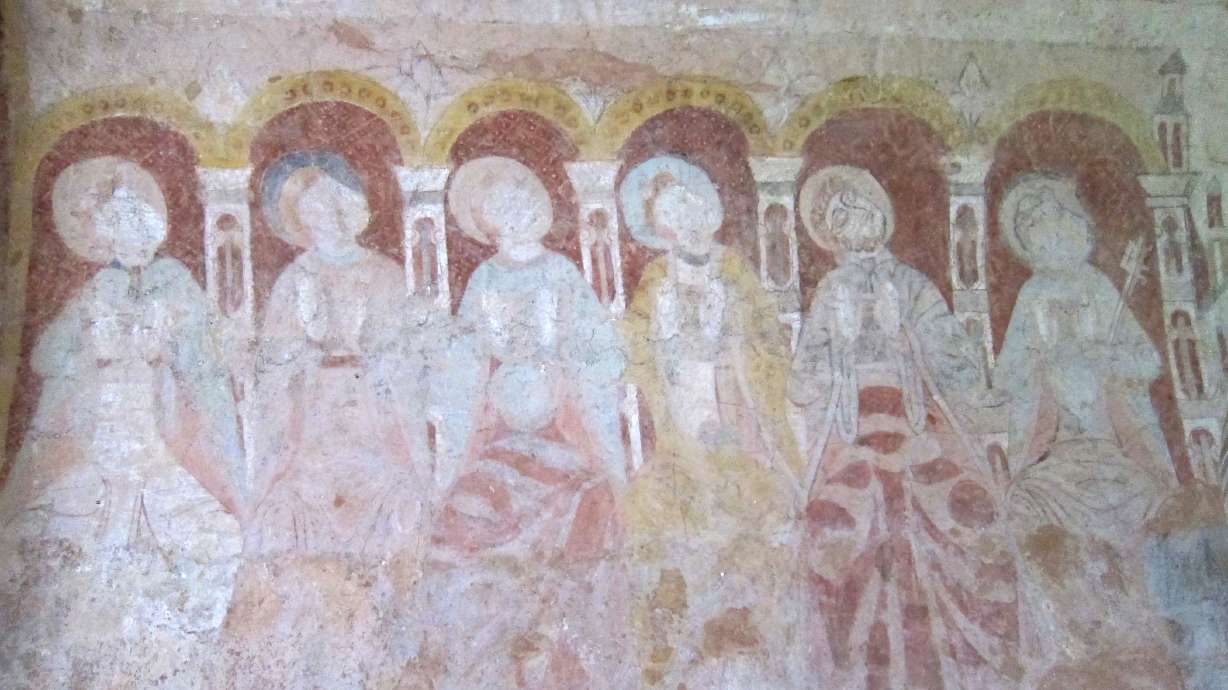 Ancient tiny church in western England a keeper of history