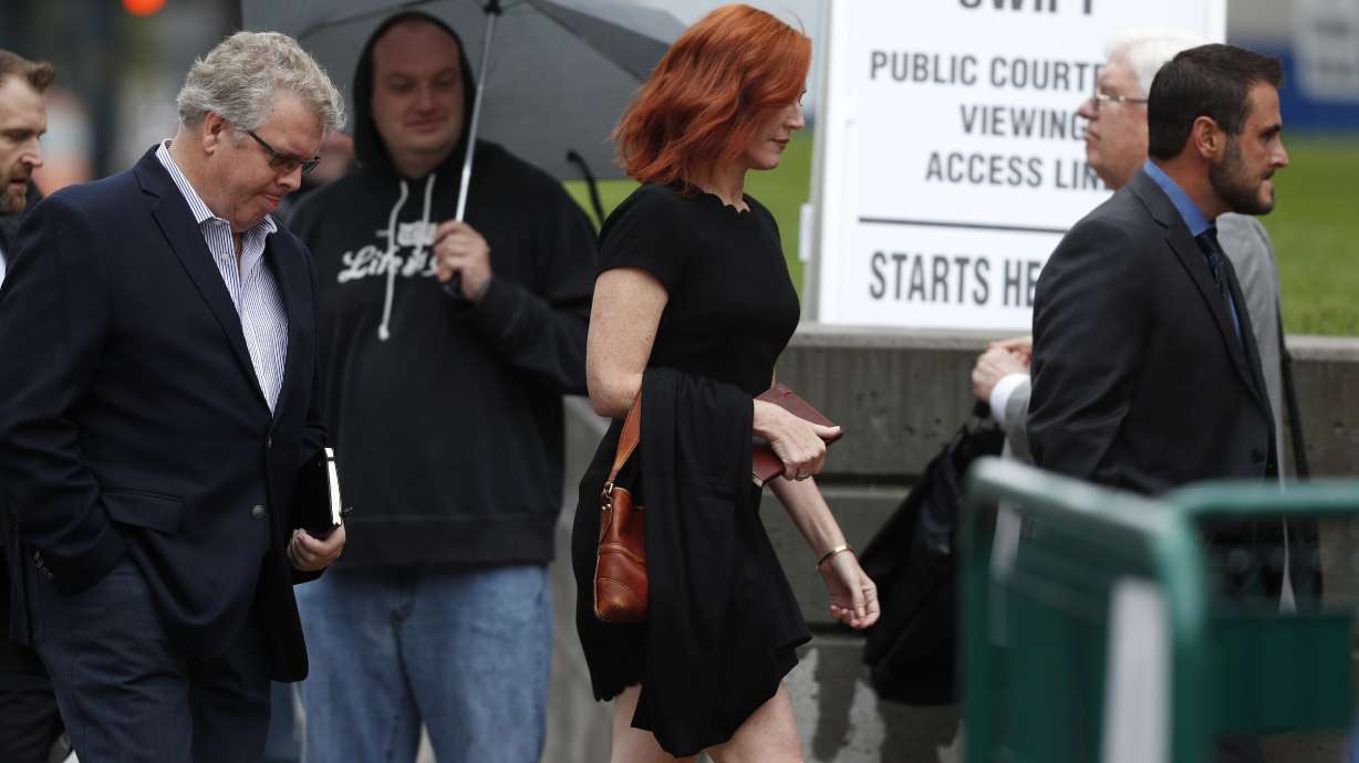 The Latest: Proceedings end for day in Swift groping case