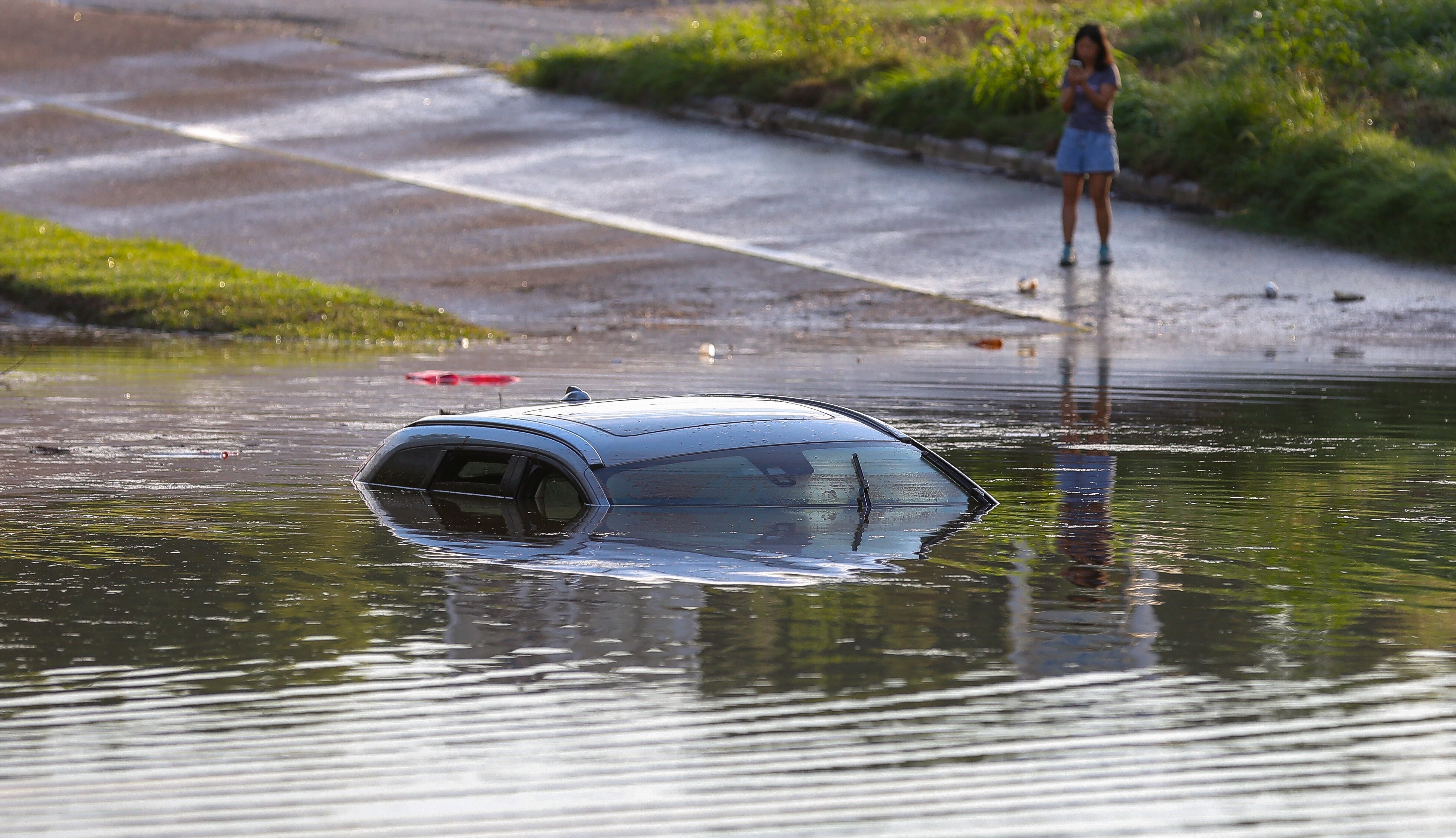 Torrential rains bring widespread flooding to Houston area