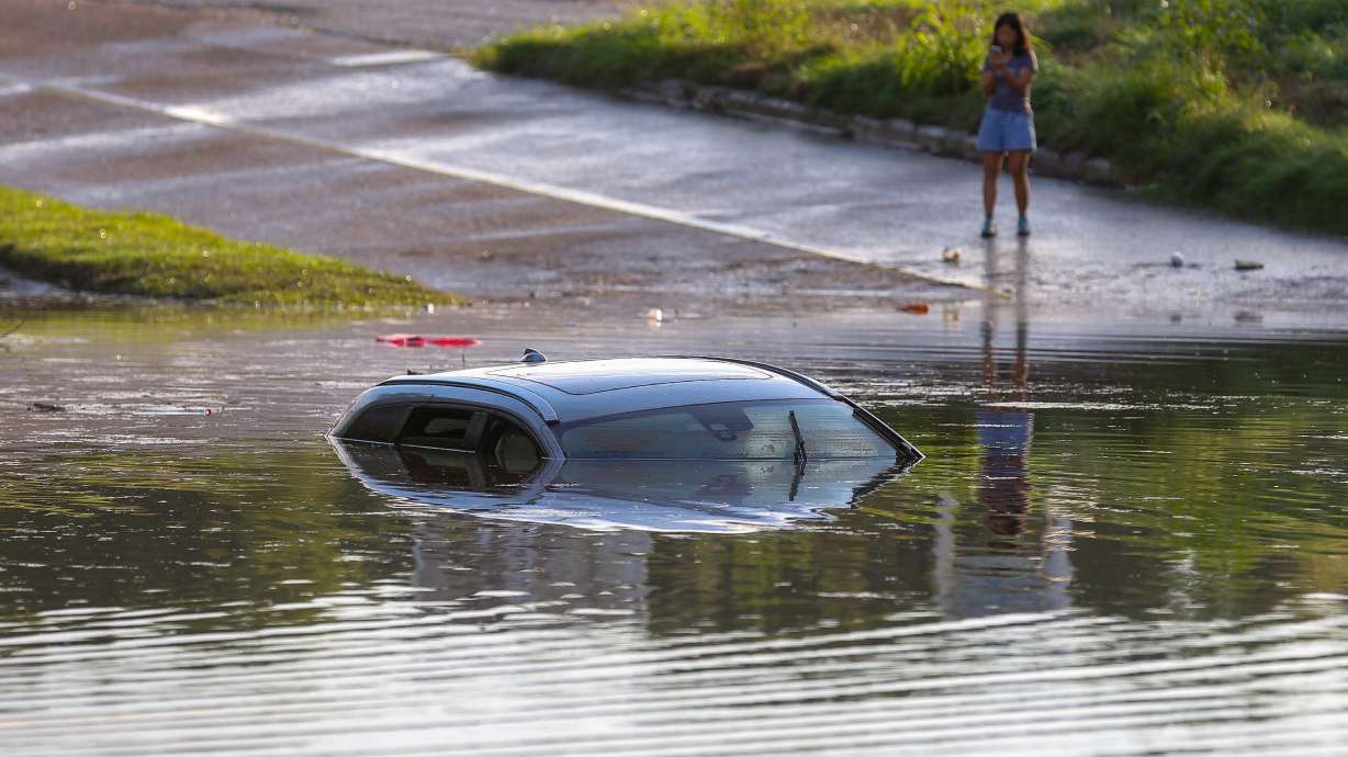 Torrential rains bring widespread flooding to Houston area