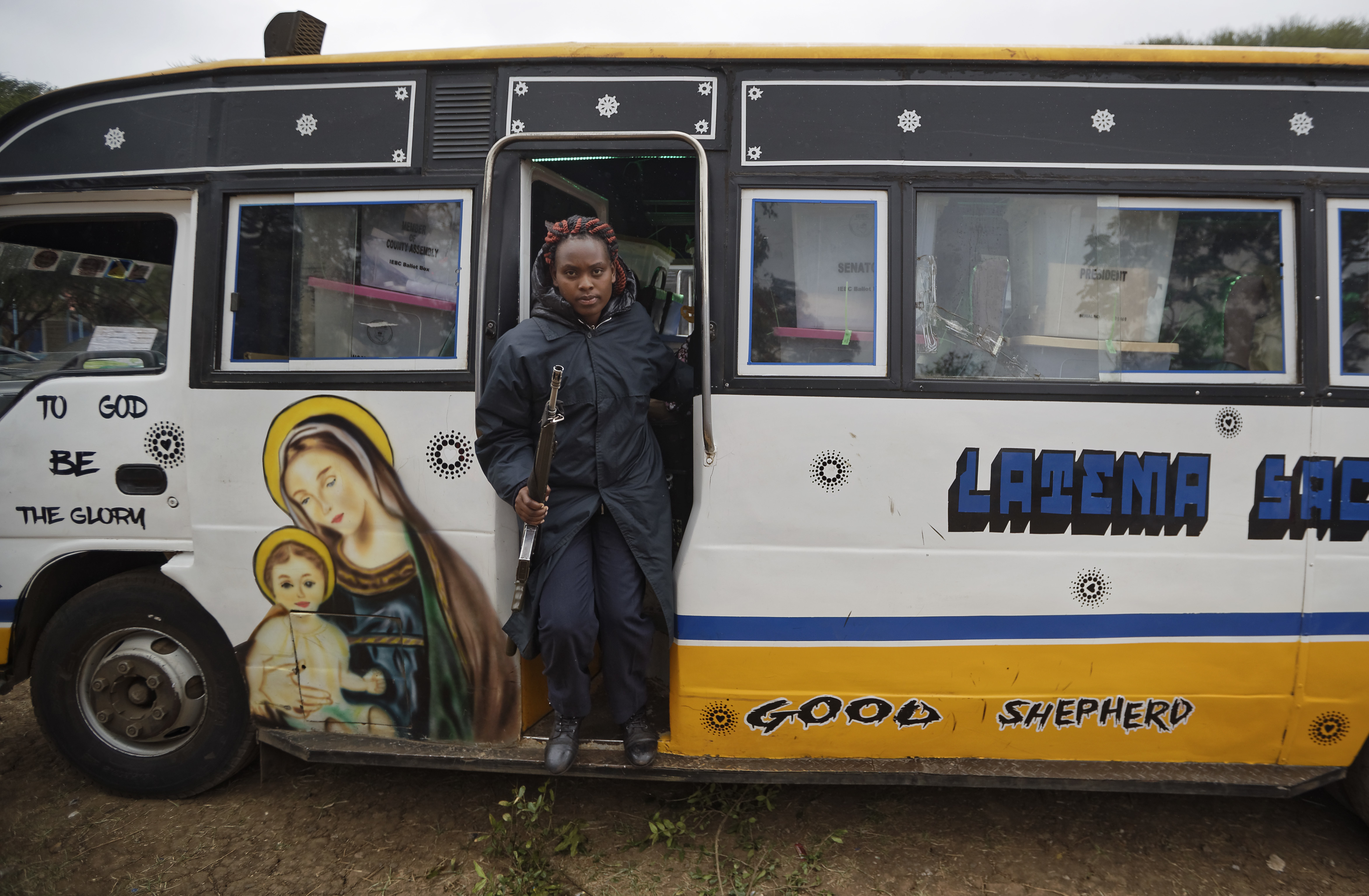 The Latest: Attackers gunned down at Kenya polling center