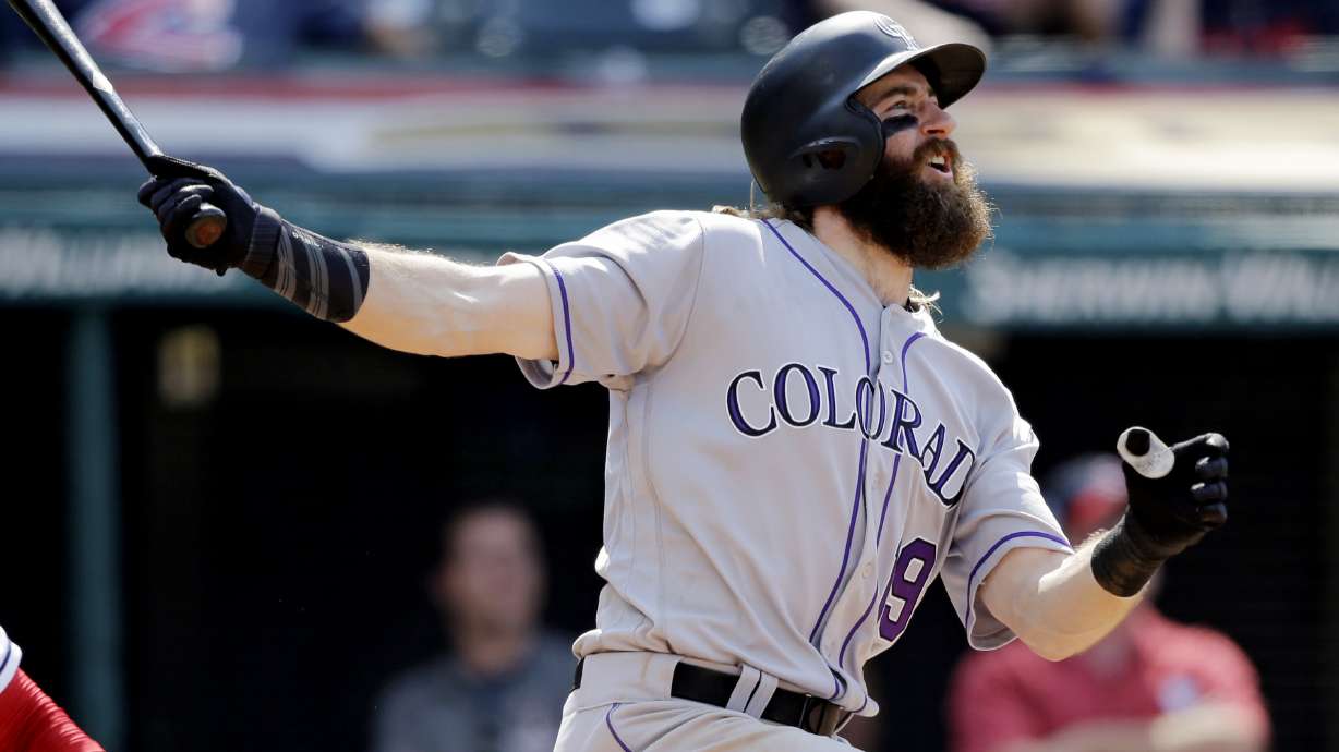 Blackmon's 12th-inning homer leads Rockies over Indians 3-2