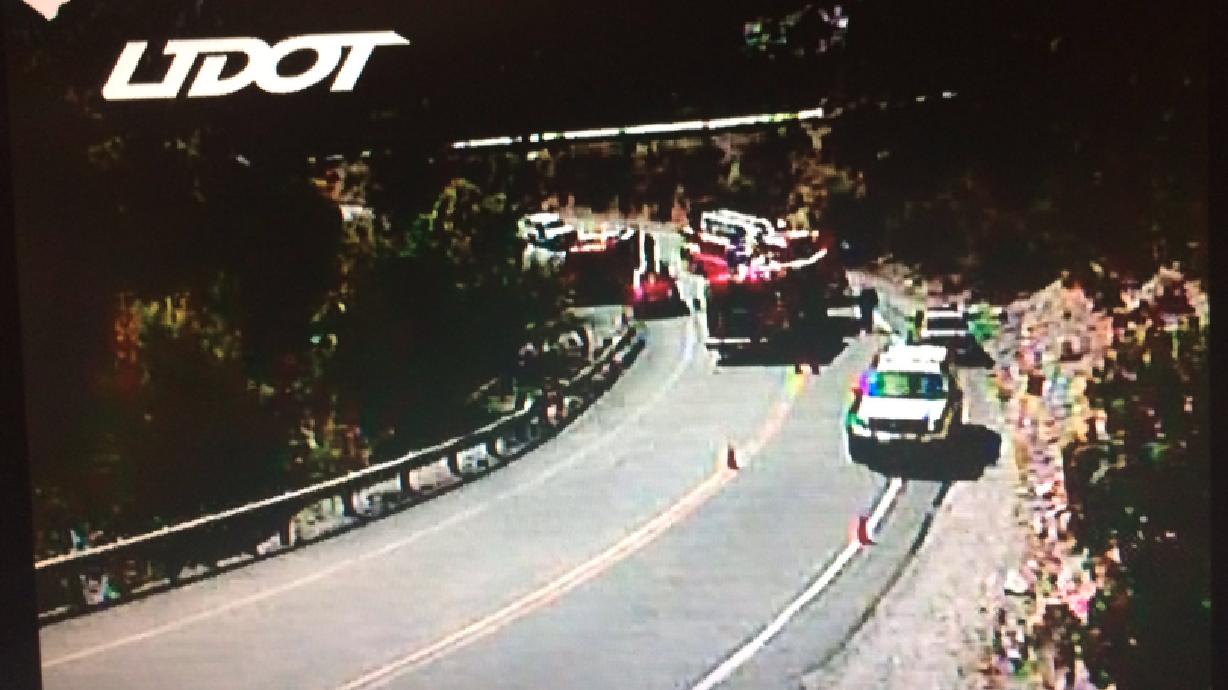 Rollover crash temporarily closes Big Cottonwood Canyon