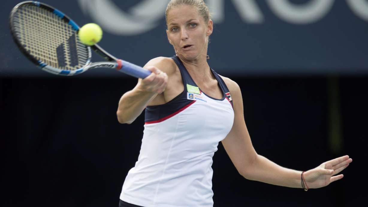 New No. 1 Pliskova opens with second-round win in Toronto