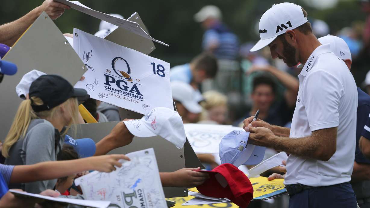 Spieth feeling relaxed as he chases history at Quail Hollow