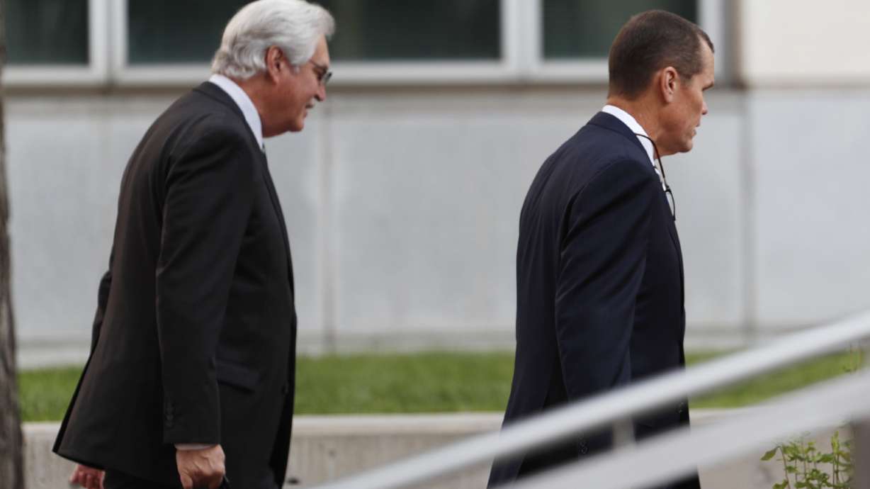 The Latest: Testimony ends for day in Swift groping case