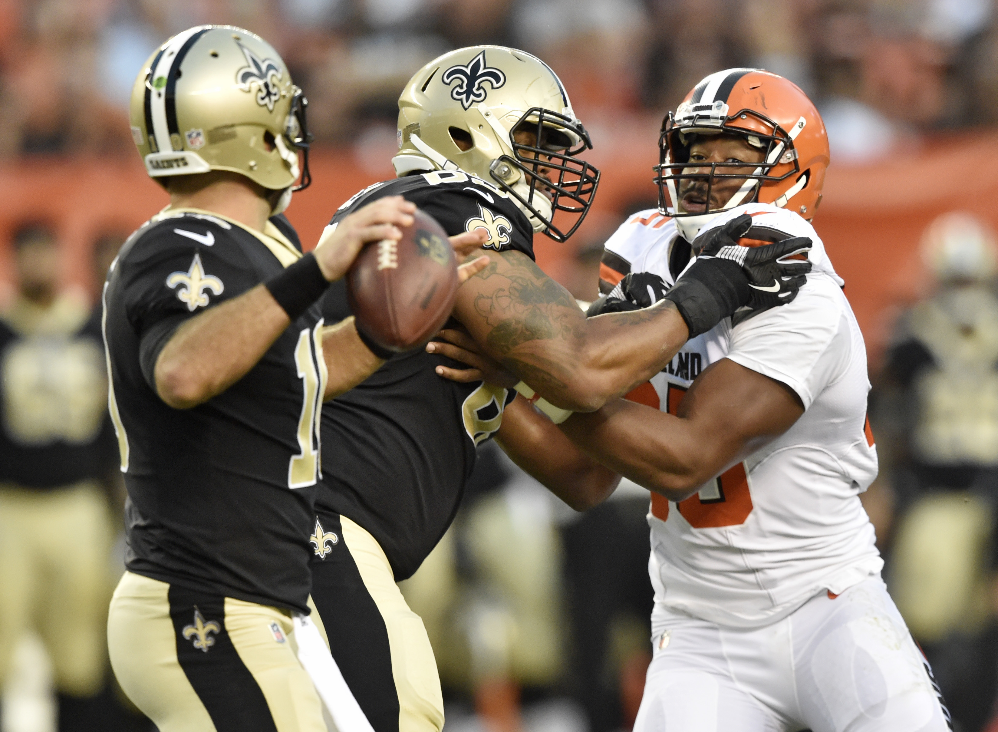 Dynamic debut: Garrett struts stuff as Browns beat Saints