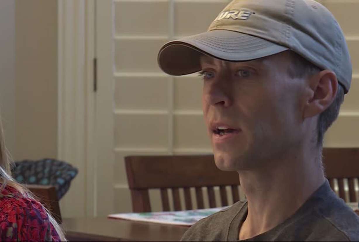 Jefferson Porter was diagnosed with stage IV colon cancer after a CT scan this summer. Photo: John Wilson, KSL TV