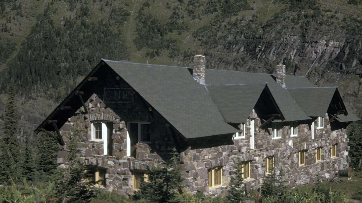 Fire blocks route for dozens in Glacier National Park chalet