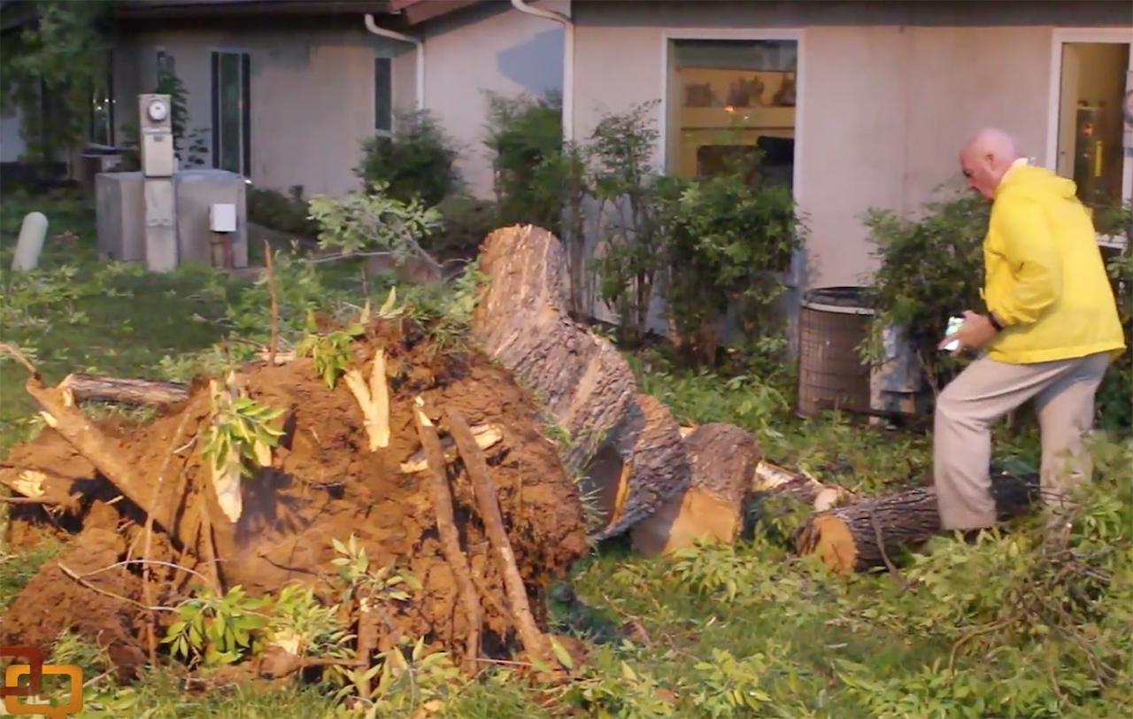 ‘It came down like a river;’ massive storm floods roads, upends trees in St. George